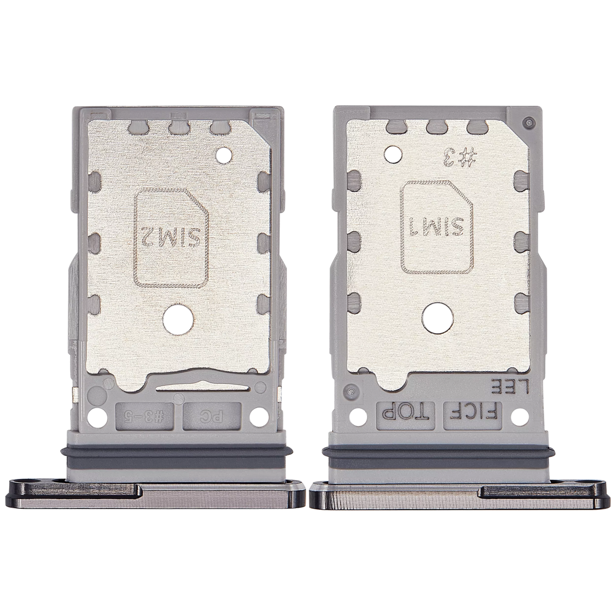 Replacement Dual Sim Card Tray Compatible For Samsung Galaxy Z Fold 4 (F936) (Phantom Black)