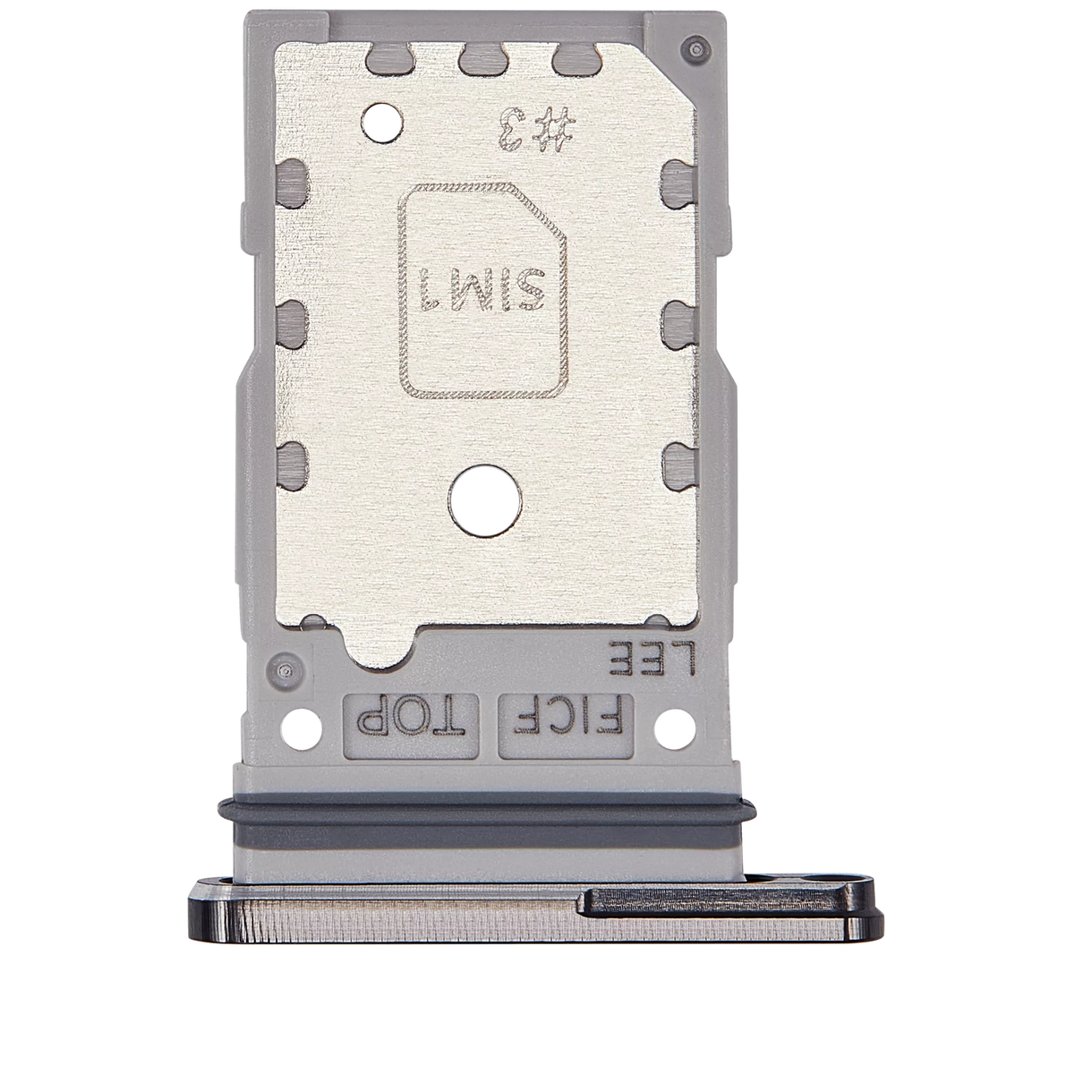 Replacement Dual Sim Card Tray Compatible For Samsung Galaxy Z Fold 4 (F936) (Phantom Black)