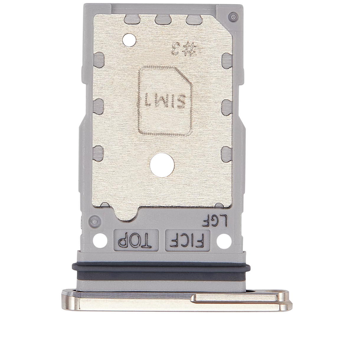 Dual Sim Card Tray Compatible For Samsung Galaxy Z Fold 4 Replacement (F936) (Beige)