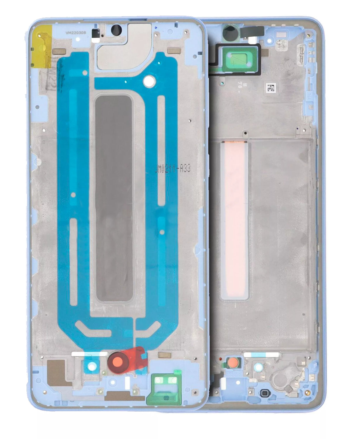 Mid-Frame Housing Compatible For Samsung Galaxy A33 5G (A336 / 2022) (Blue)