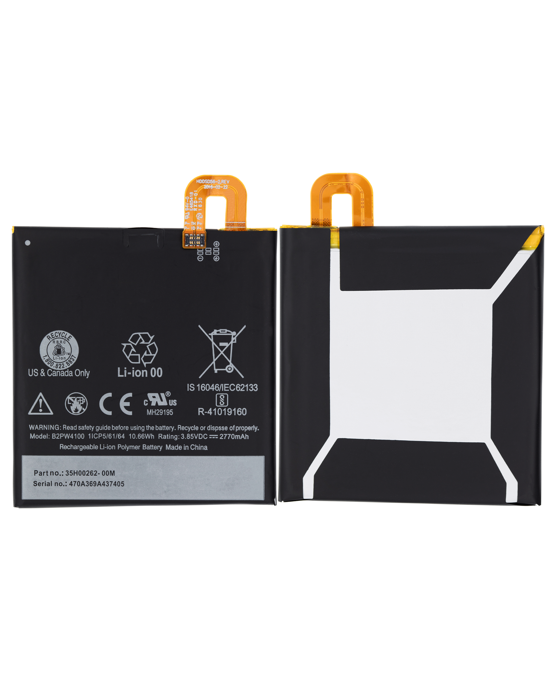 Replacement Battery Compatible For Google Pixel (B2PW4100)