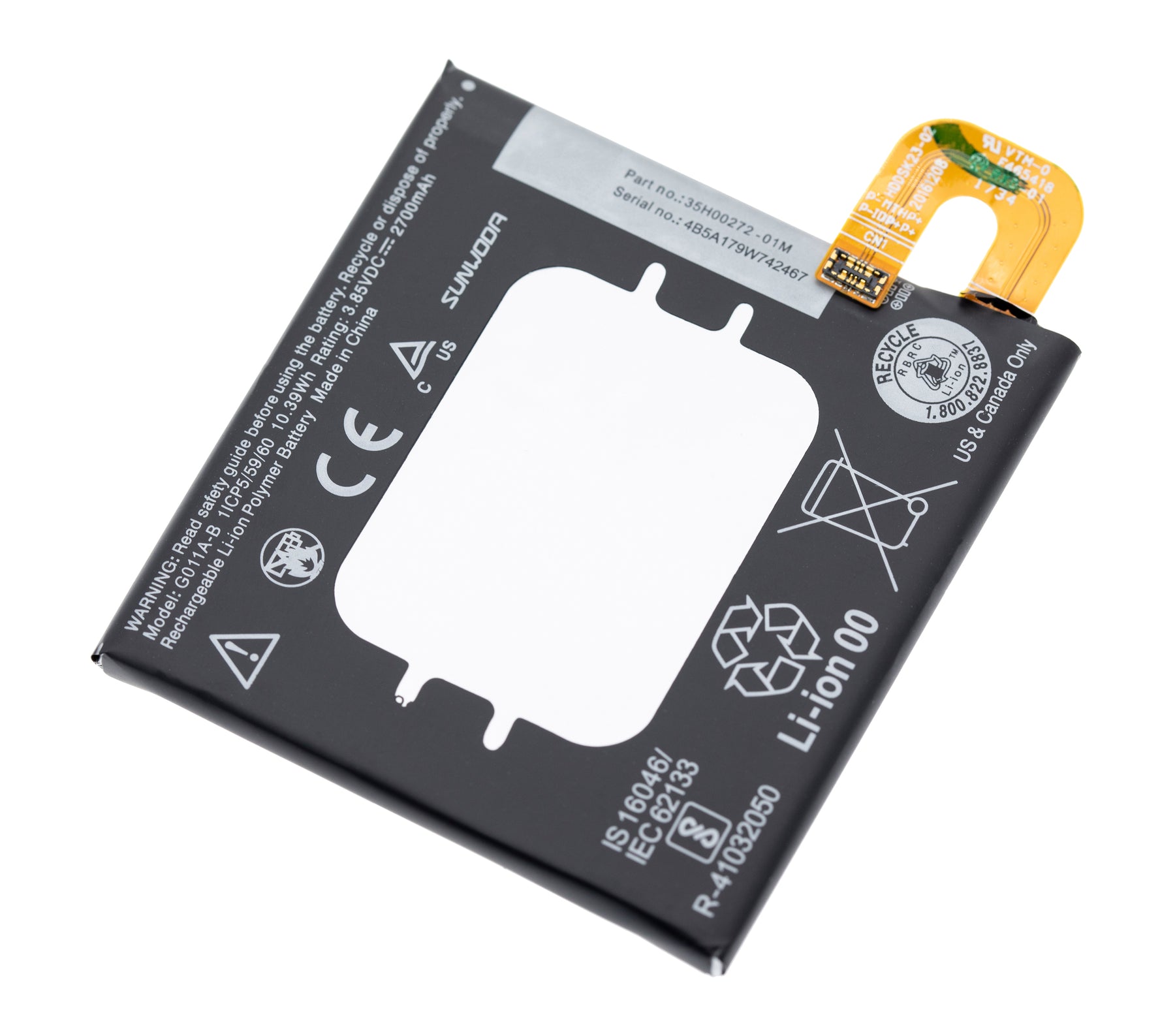 Replacement Battery Compatible For Google Pixel 2 (35H00272)