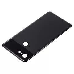 Back cover Glass Compatible For Google Pixel 3 Replacement (Just Black)