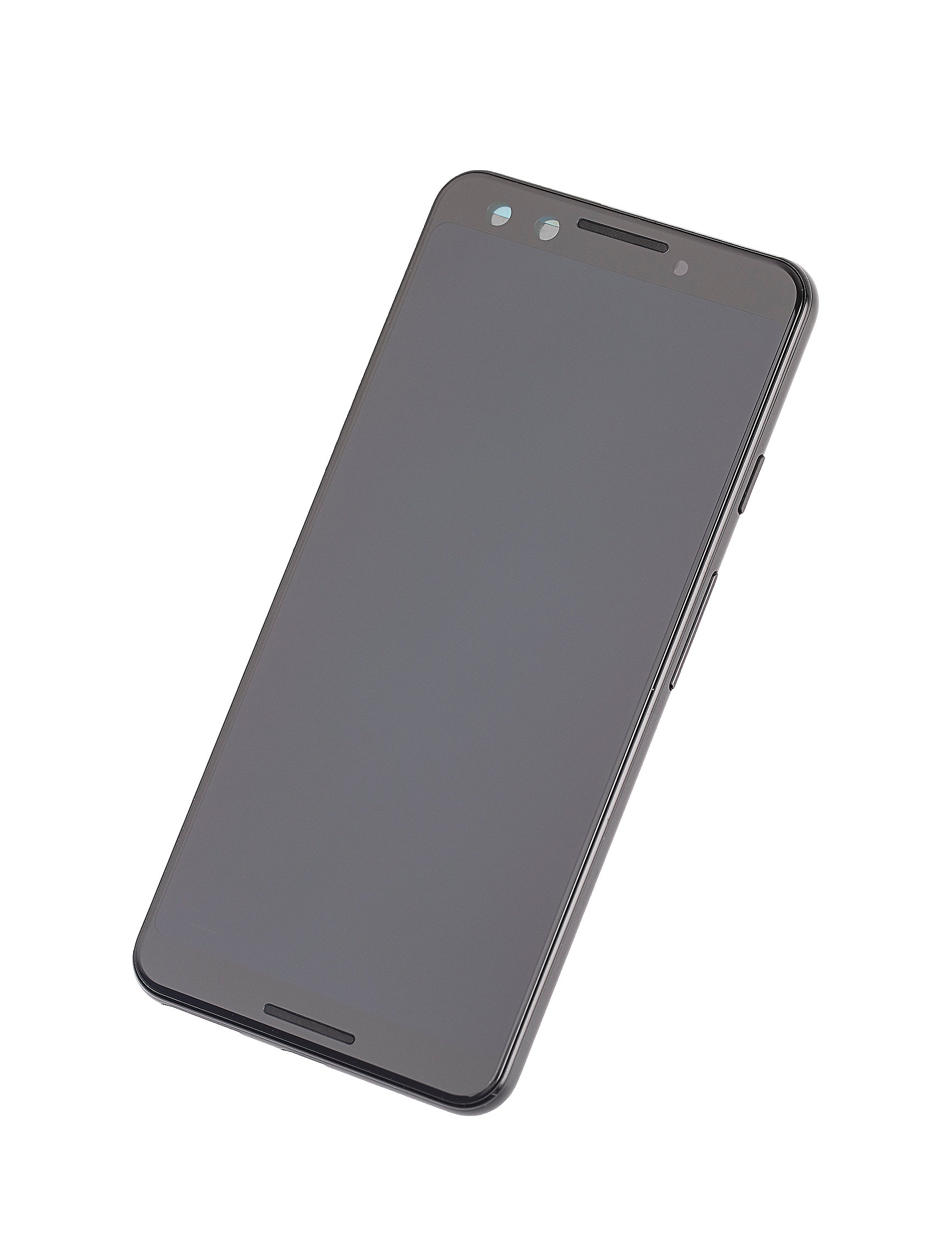 OLED Assembly With Frame Compatible For Google Pixel 3 Replacement (Refurbished) (Just Black)