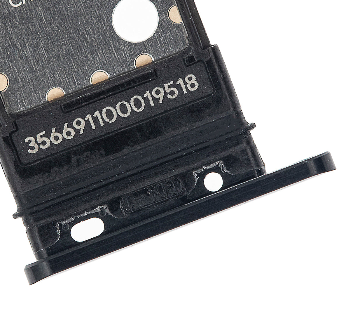 Sim Card Tray Compatible For Google Pixel 3 Replacement (Genuine OEM) (Just Black)