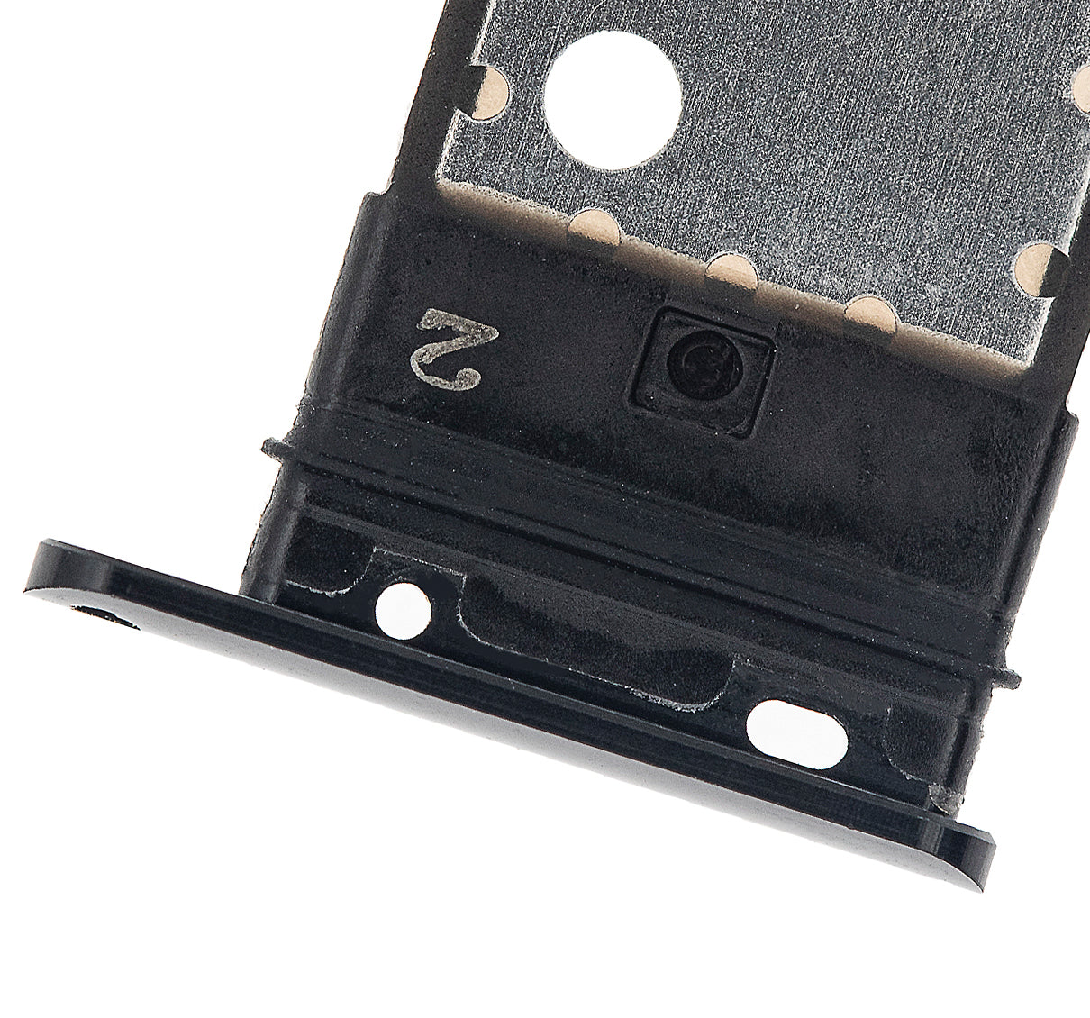 Sim Card Tray Compatible For Google Pixel 3 Replacement (Genuine OEM) (Just Black)