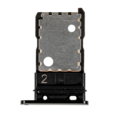Sim Card Tray Compatible For Google Pixel 3 Replacement (Just Black)