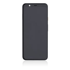 Replacement OLED Assembly With Frame Compatible For Google Pixel 4 XL (Refurbished) (Oh So Orange Power Button)