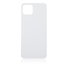 Back cover Glass Compatible For Google Pixel 4 Replacement (Clearly White)