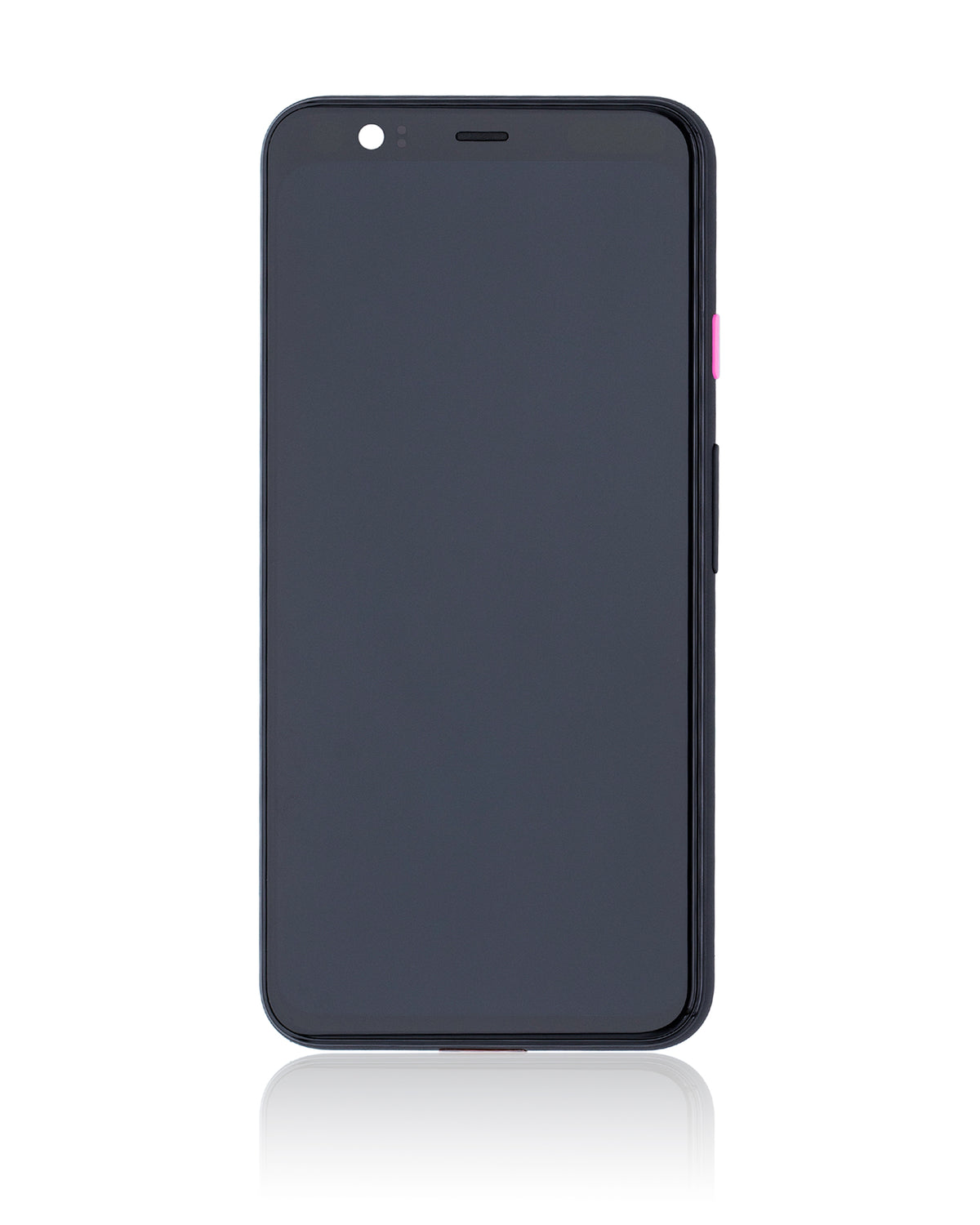 Replacement OLED Assembly With Frame Compatible For Google Pixel 4 (Refurbished) (Pink Power Button)