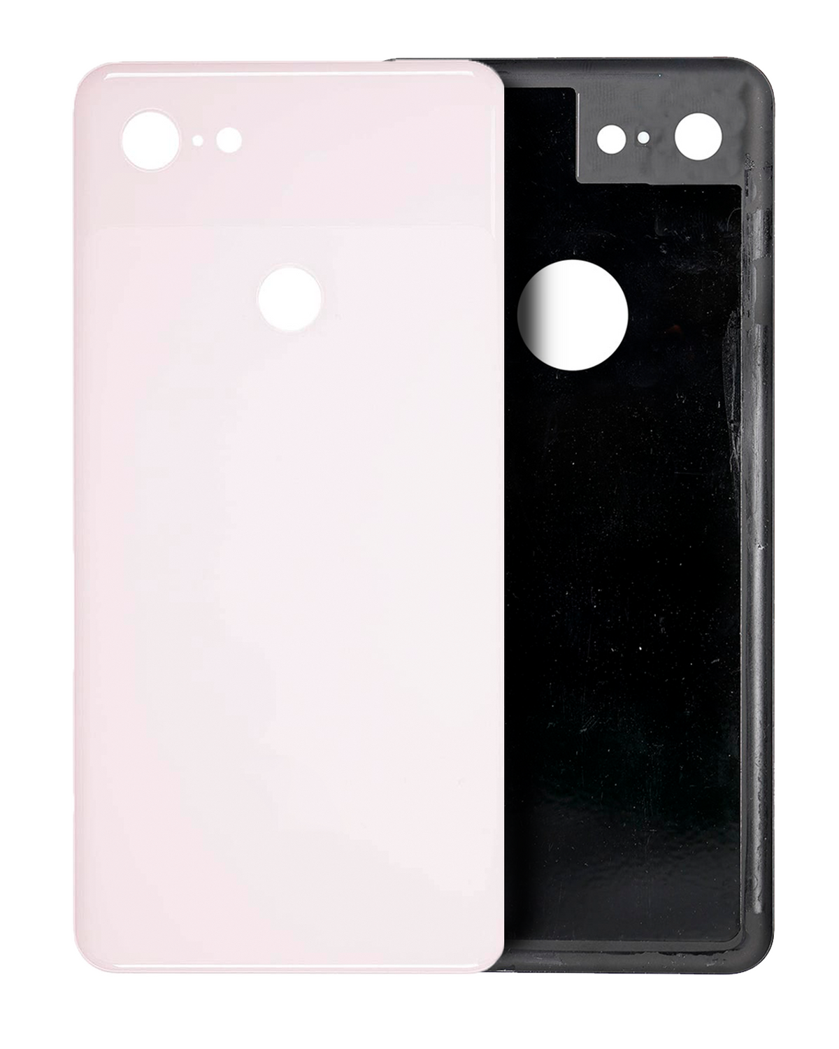 Replacement Back cover Glass Compatible For Google Pixel 3 (Pink) (Genuine OEM)