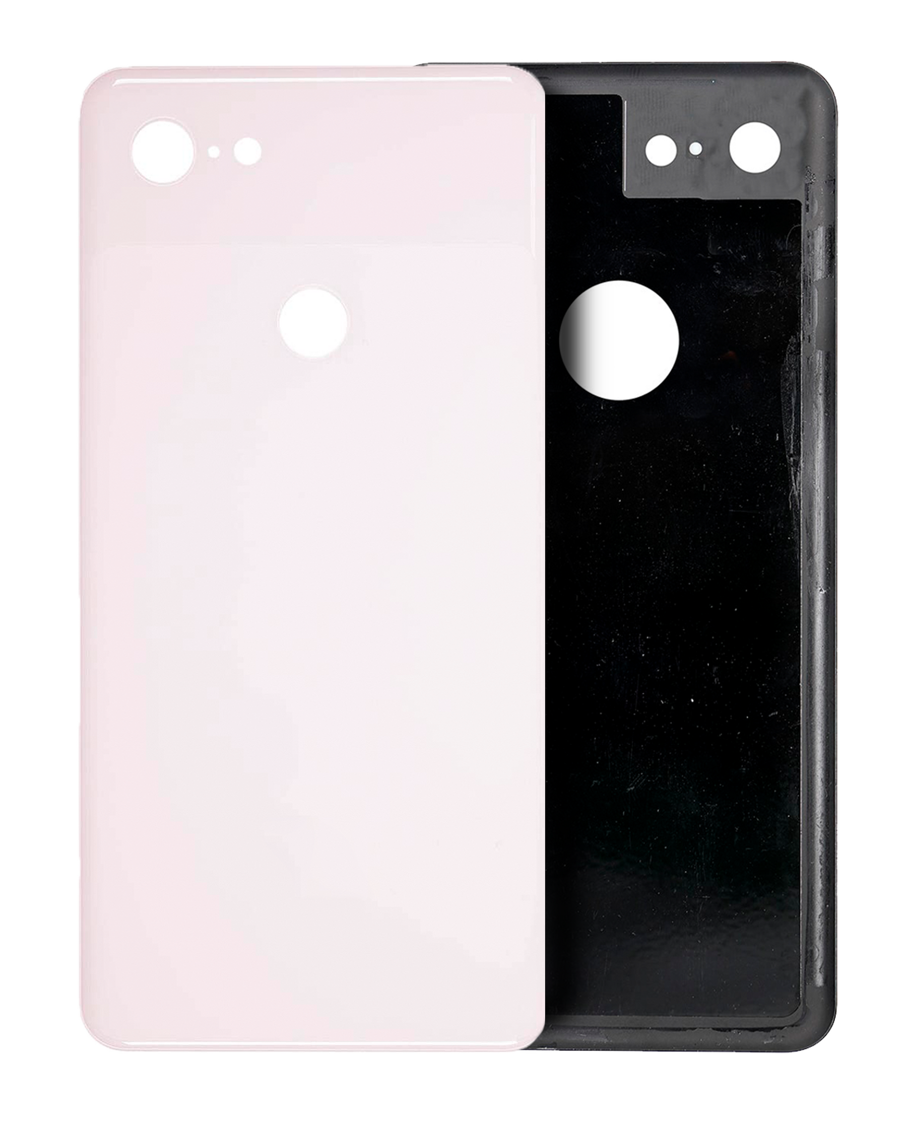 Replacement Back cover Glass Compatible For Google Pixel 3 (Pink) (Genuine OEM)