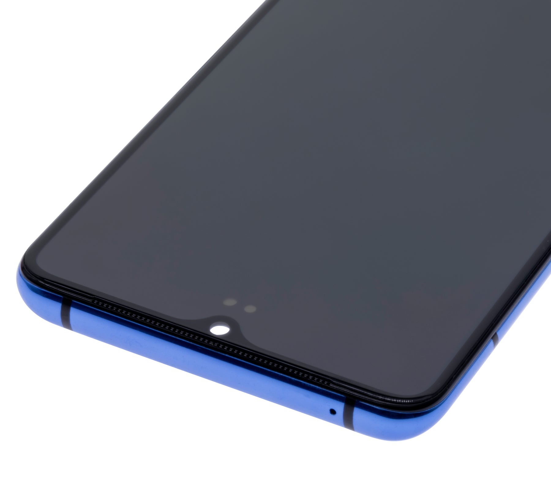Replacement OLED Assembly With Frame Compatible For OnePlus 7T (Refurbished) (Glacier Blue)