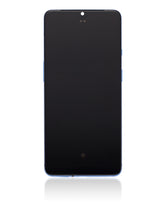 OLED Assembly With Frame Compatible For OnePlus 7T Replacement (Vemake) (Glacier Blue)