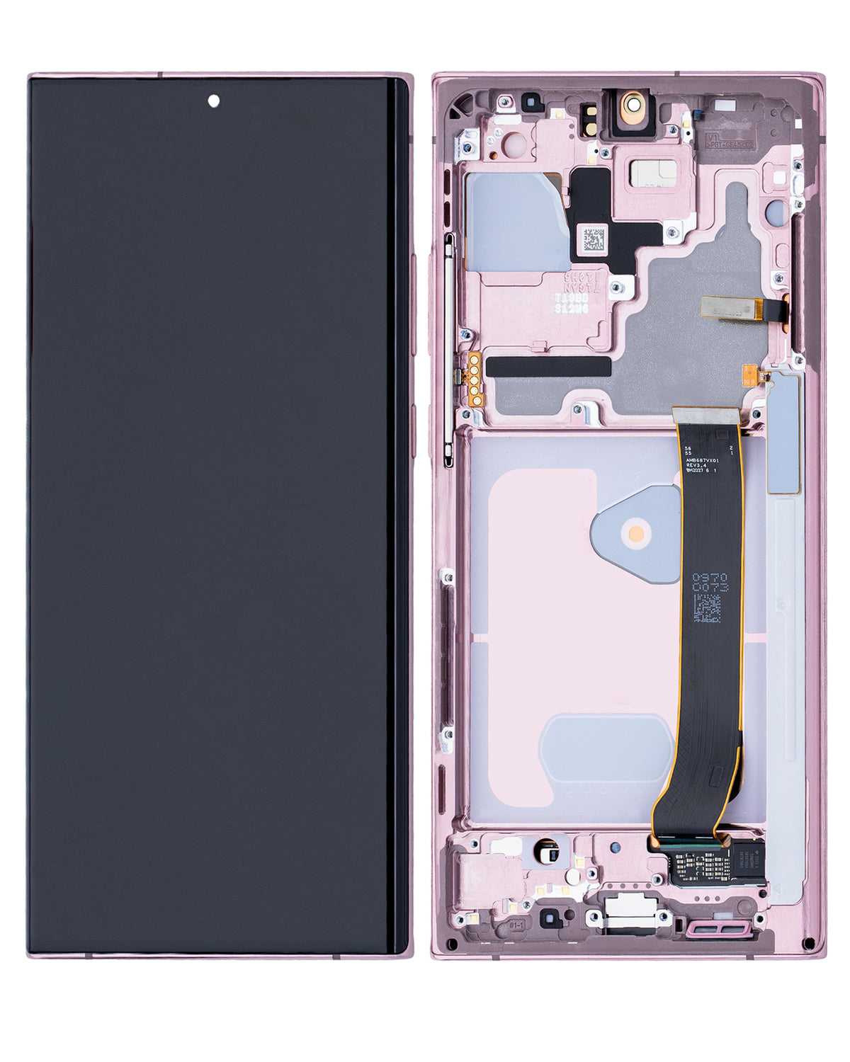 Replacement OLED Assembly With Frame Compatible For Samsung Galaxy Note 20 Ultra 5G (Refurbished) (Mystic Bronze)