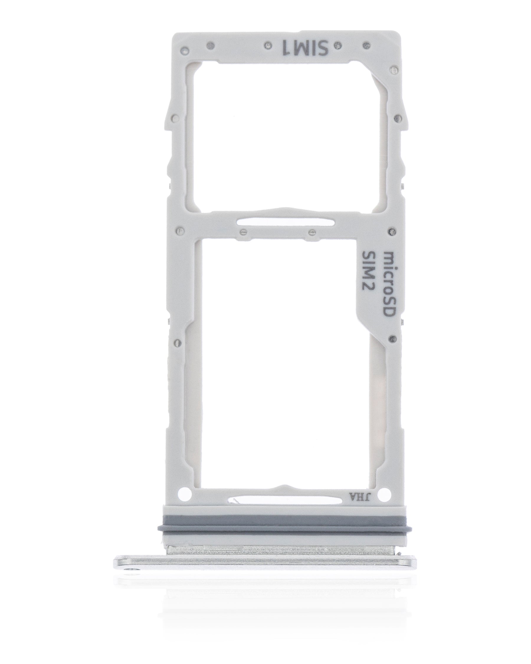 Dual Sim Card Tray Compatible For Samsung Galaxy S10 Lite Replacement by Macfactory.Store(Prism White)