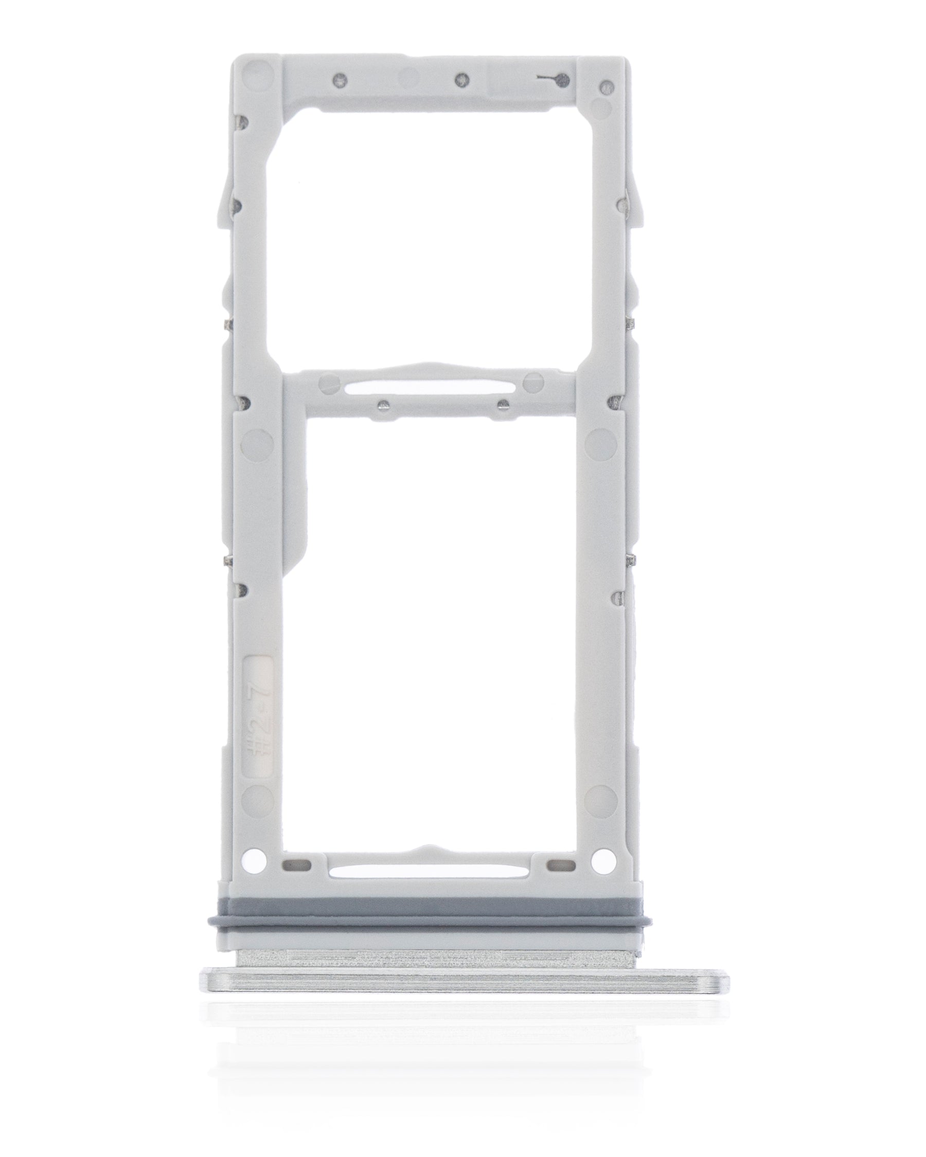 Dual Sim Card Tray Compatible For Samsung Galaxy S10 Lite Replacement by Macfactory.Store(Prism White)