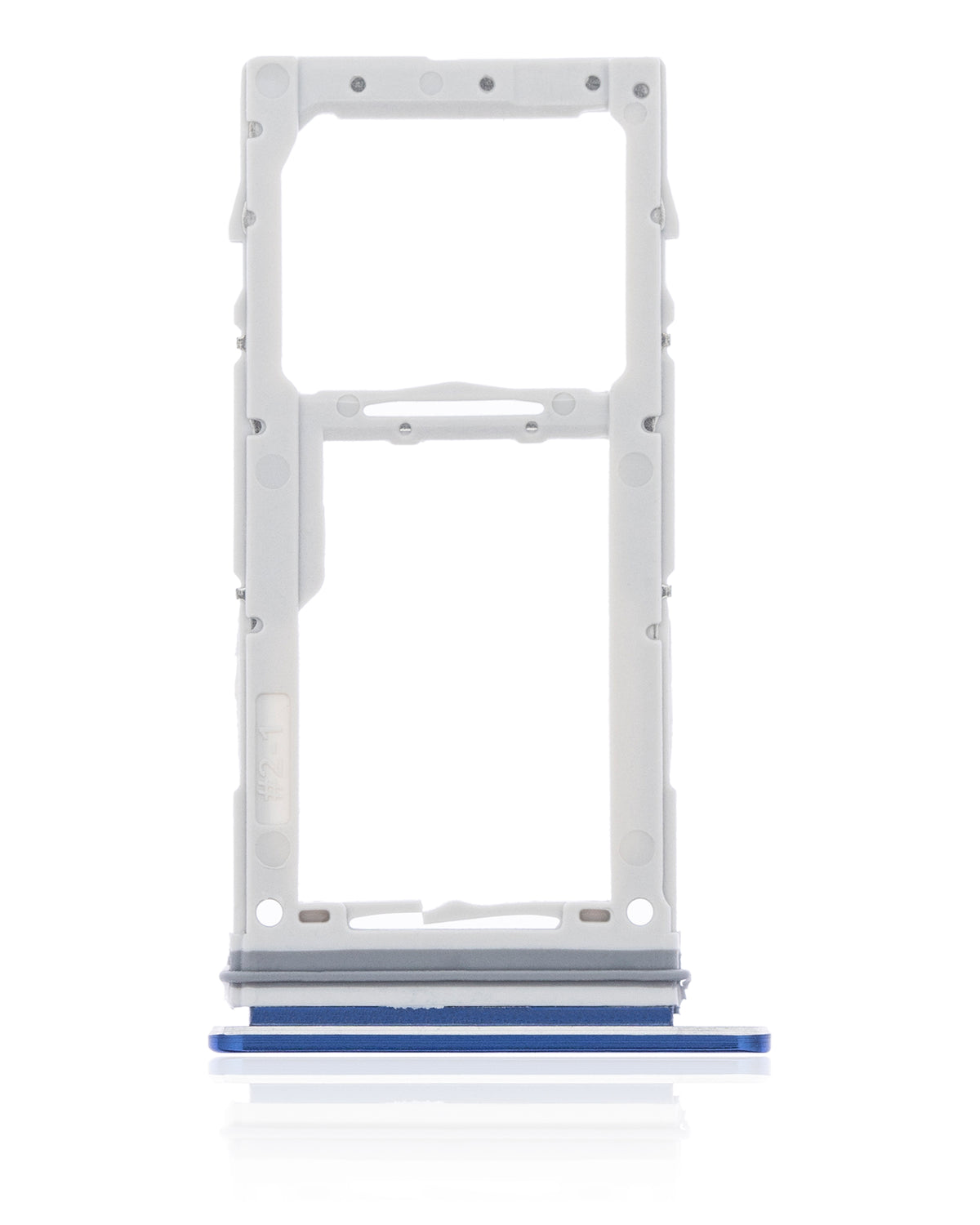 Dual Sim Card Tray Compatible For Samsung Galaxy S10 Lite Replacement (Prism Blue)