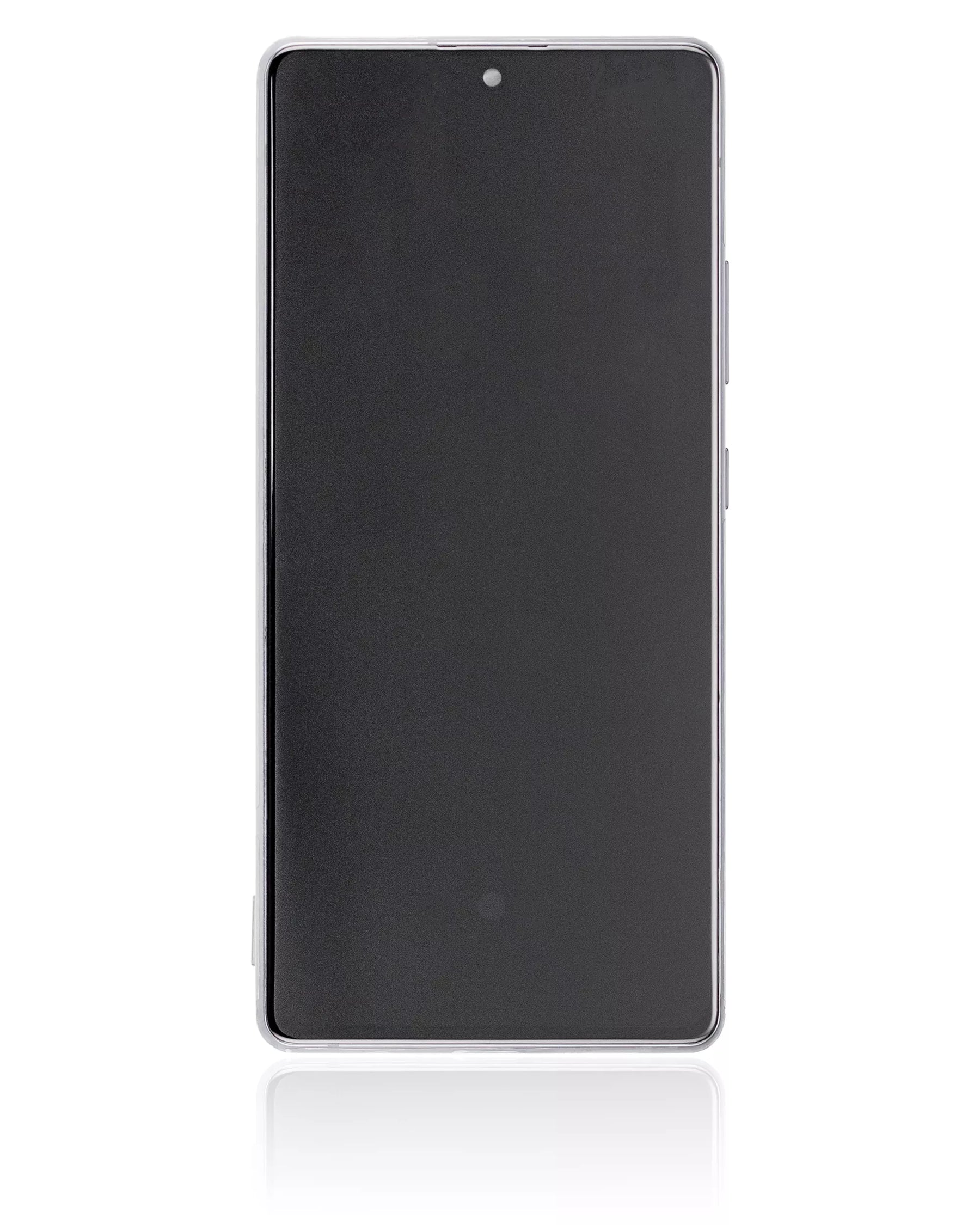 Replacement OLED Assembly With Frame Compatible For Samsung Galaxy A71 5G (A716U / 2020) (Service Pack) (Prism Cube Black)