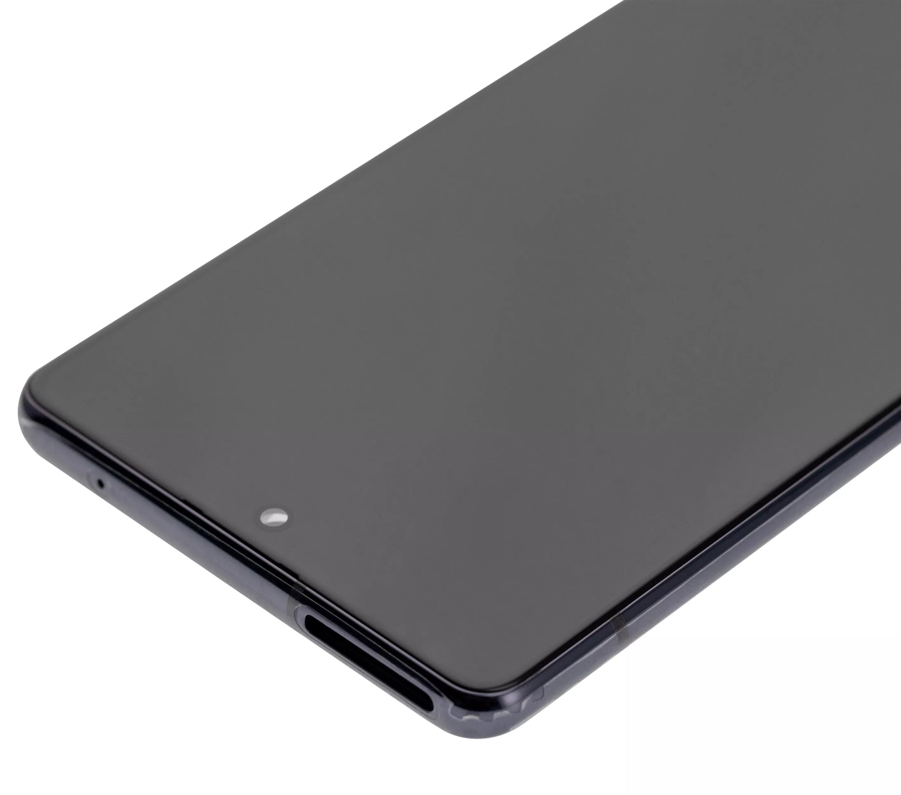 Replacement OLED Assembly With Frame Compatible For Samsung Galaxy A71 5G (A716U / 2020) (Service Pack) (Prism Cube Black)