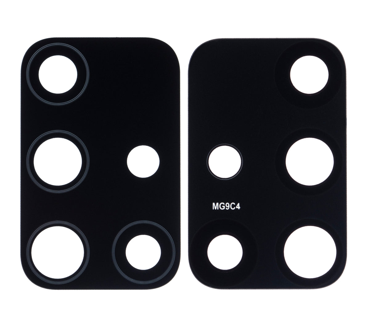 Replacement Back Camera Lens With Cover Bezel Ring Compatible For Samsung Galaxy A71 (A715 / 2020) (Prism Crush Silver)