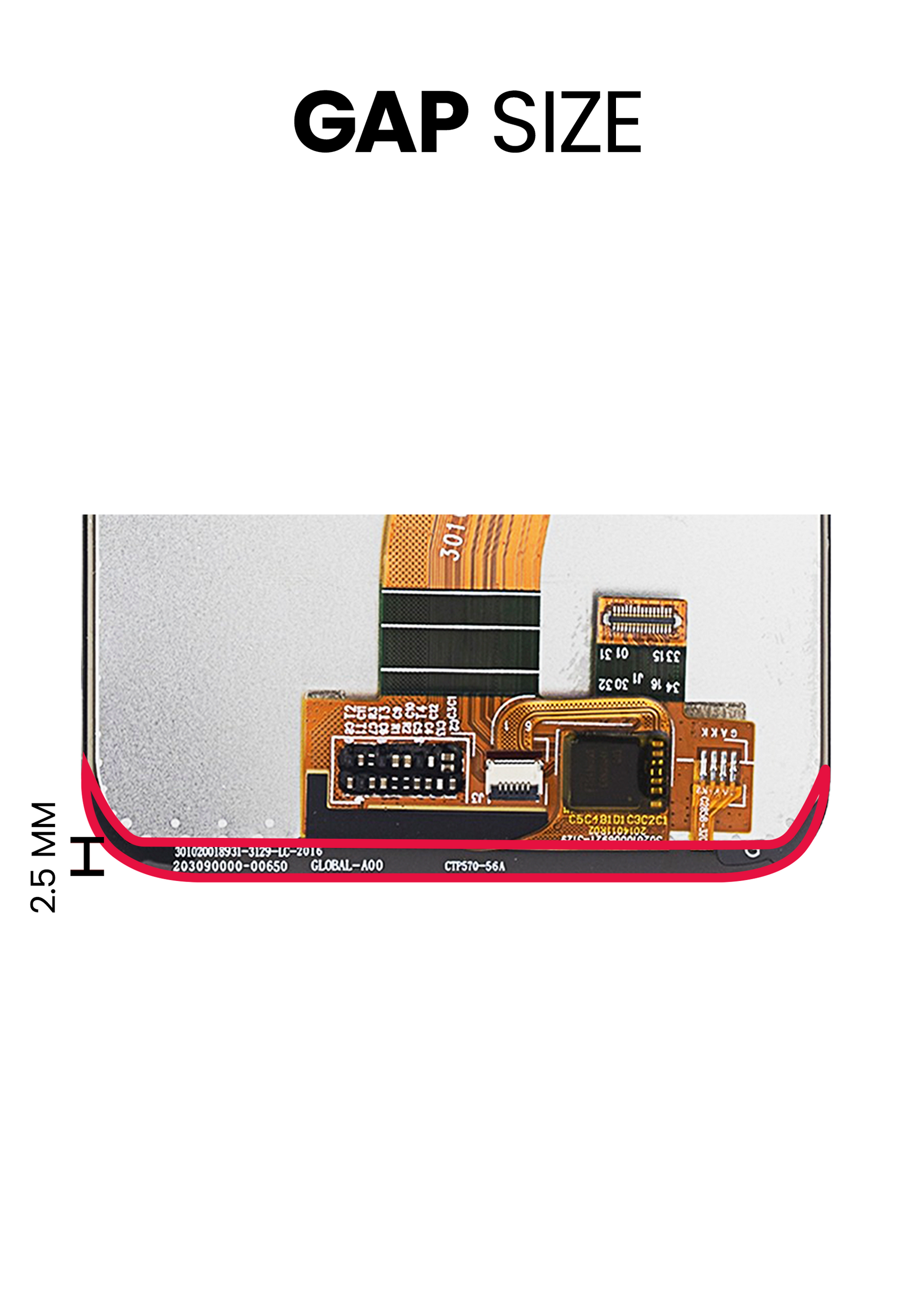 LCD Assembly Without Frame Compatible For Samsung Galaxy A01 (Global Model) (Micro USB Frame) (Refurbished) (All Colors)
