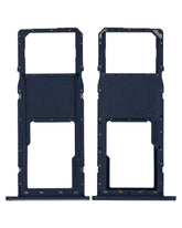 Single Sim Card Tray Compatible For Samsung Galaxy A01 (A015 / 2020) (Blue)