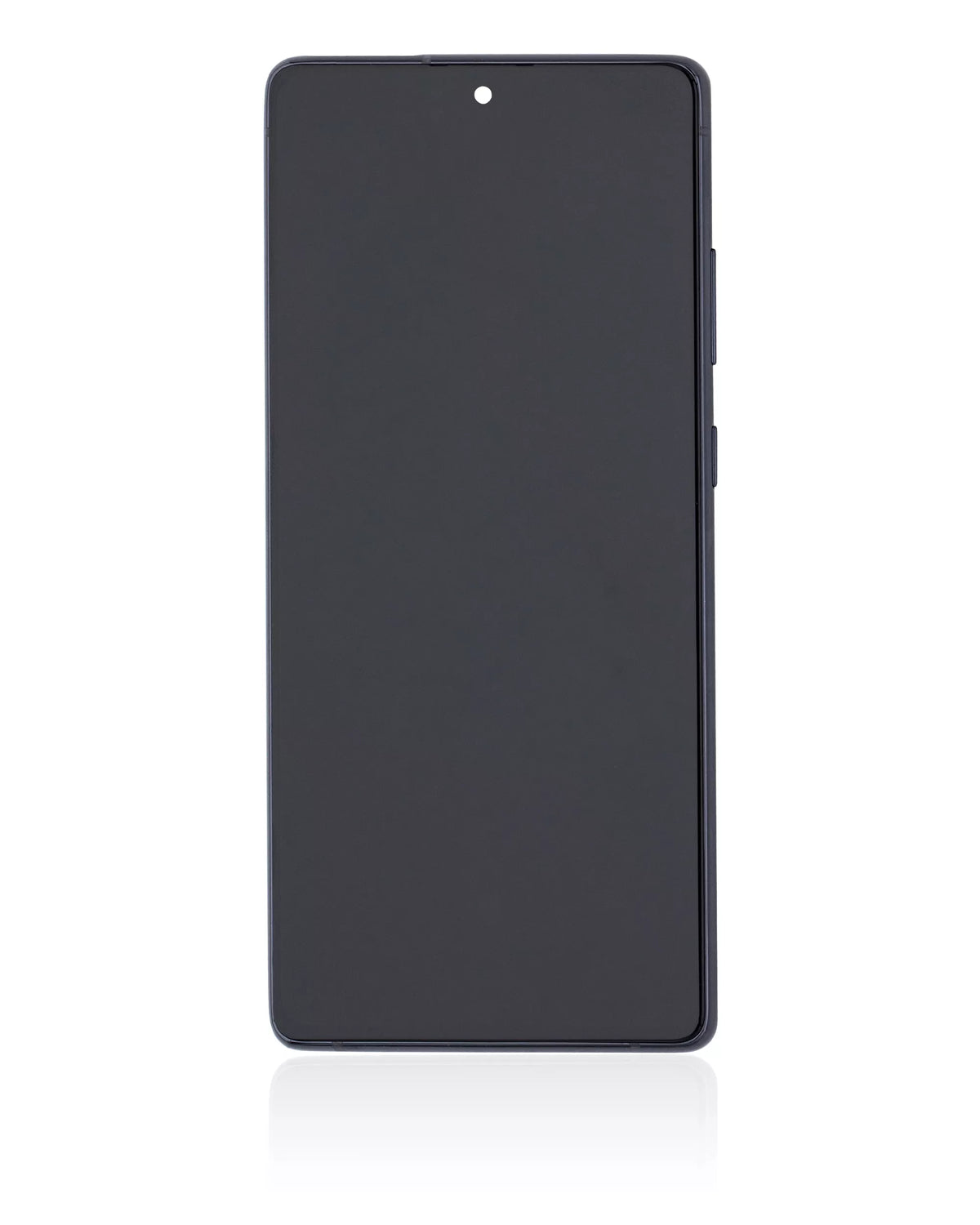 OLED Assembly With Frame Compatible For Samsung Galaxy A71 5G  Replacement (A716U / 2020) (Refurbished) (Prism Cube Black)