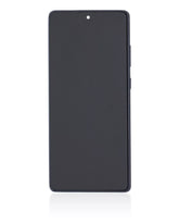 OLED Assembly With Frame Compatible For Samsung Galaxy A71 5G Replacement (A716U / 2020) (Refurbished) (Prism Cube Black)