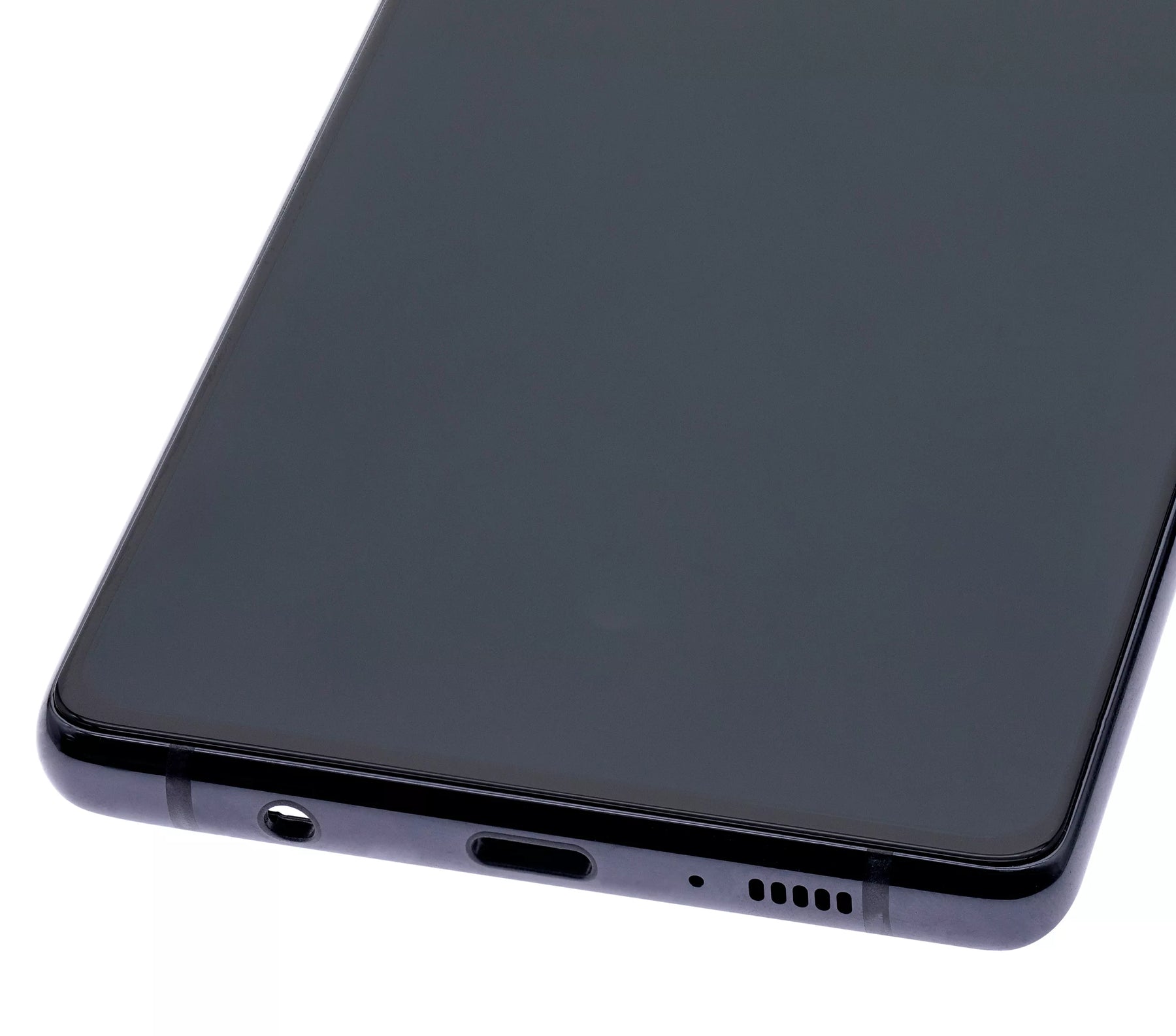 OLED Assembly With Frame Compatible For Samsung Galaxy A71 5G Replacement (A716U / 2020) (Refurbished) (Prism Cube Black)