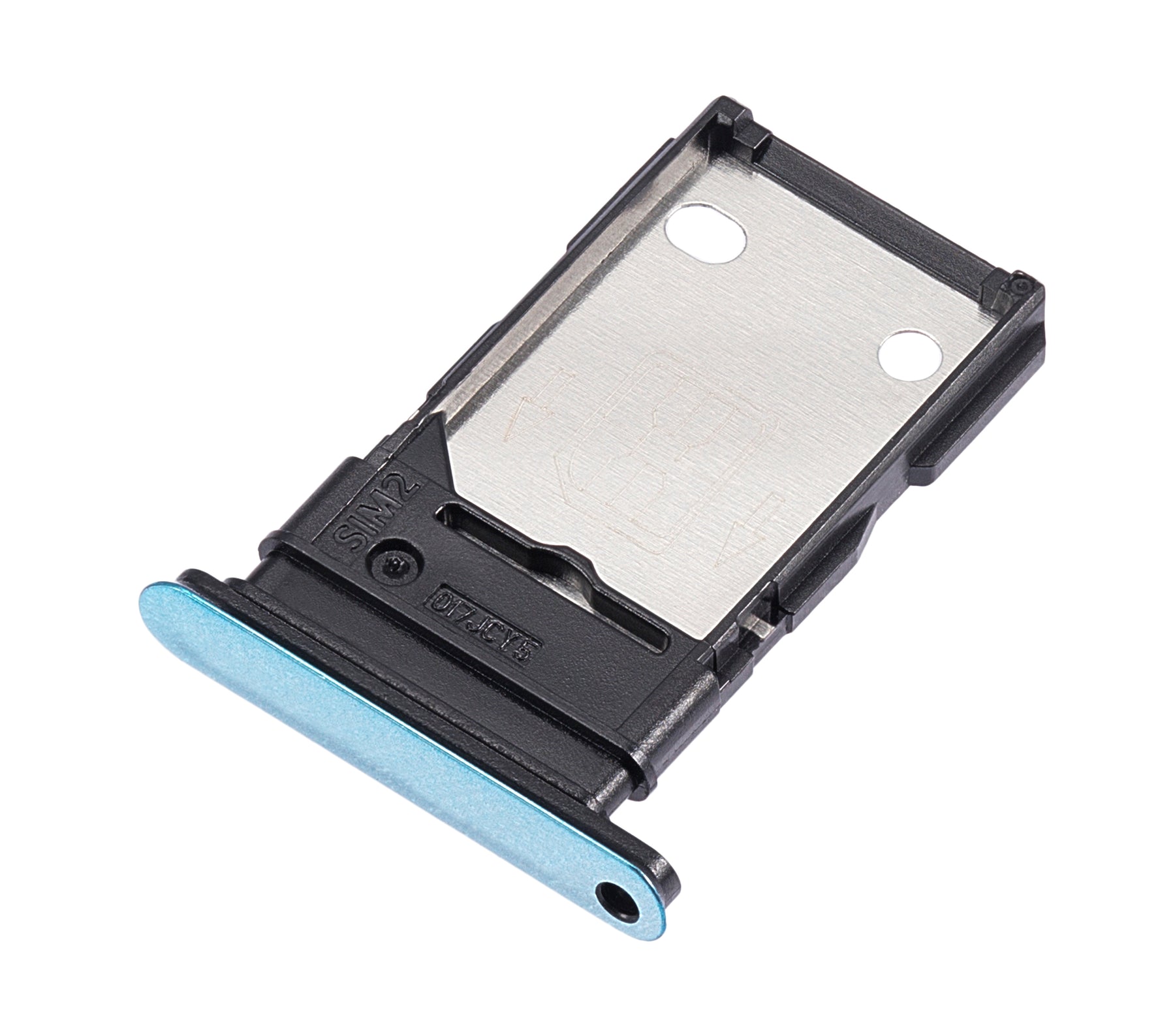 Dual Sim Card Tray Compatible For OnePlus Nord Replacement (Blue Marble)