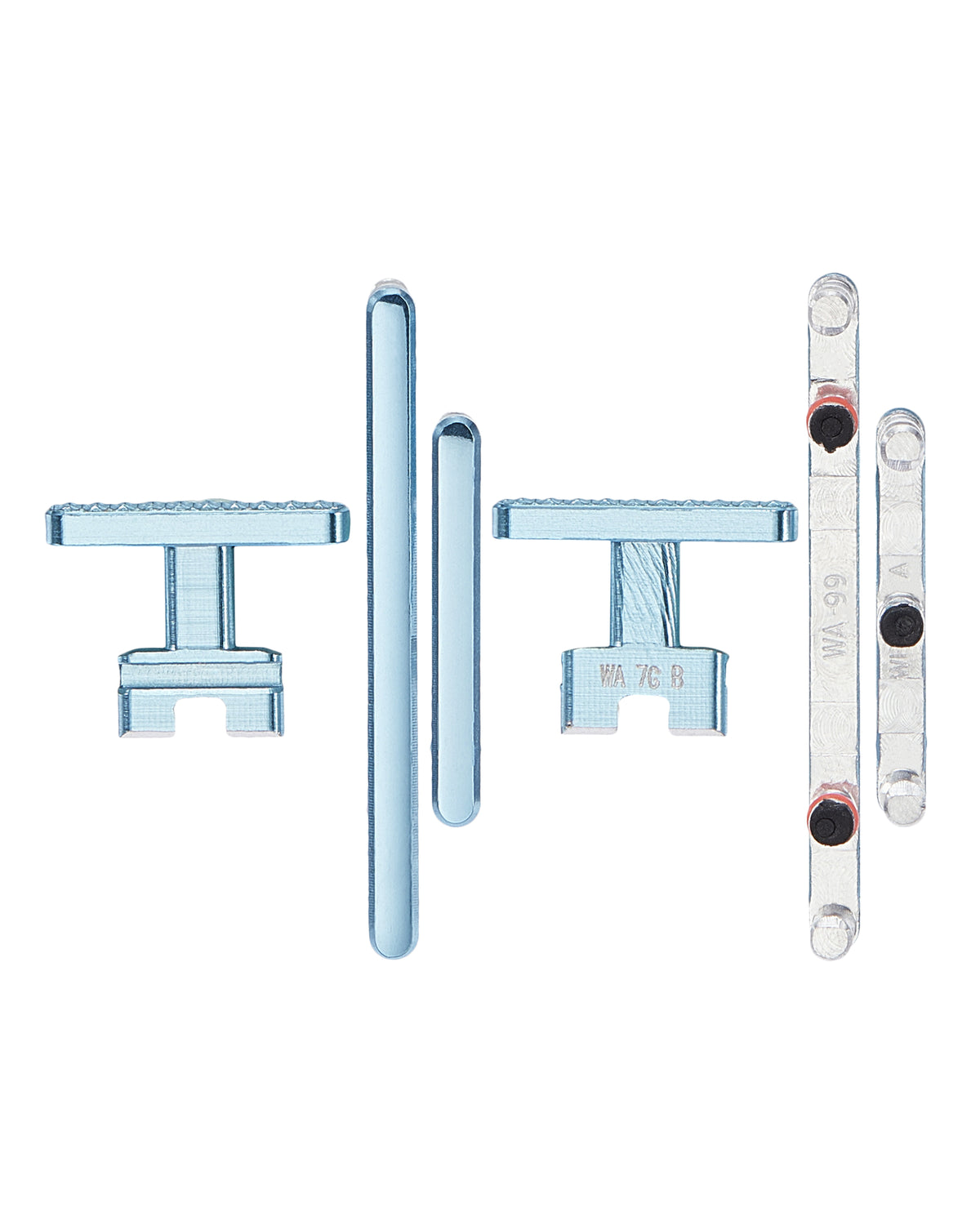 Replacement Hard Buttons (Power / Volume) Compatible For OnePlus Nord (Blue Marble)