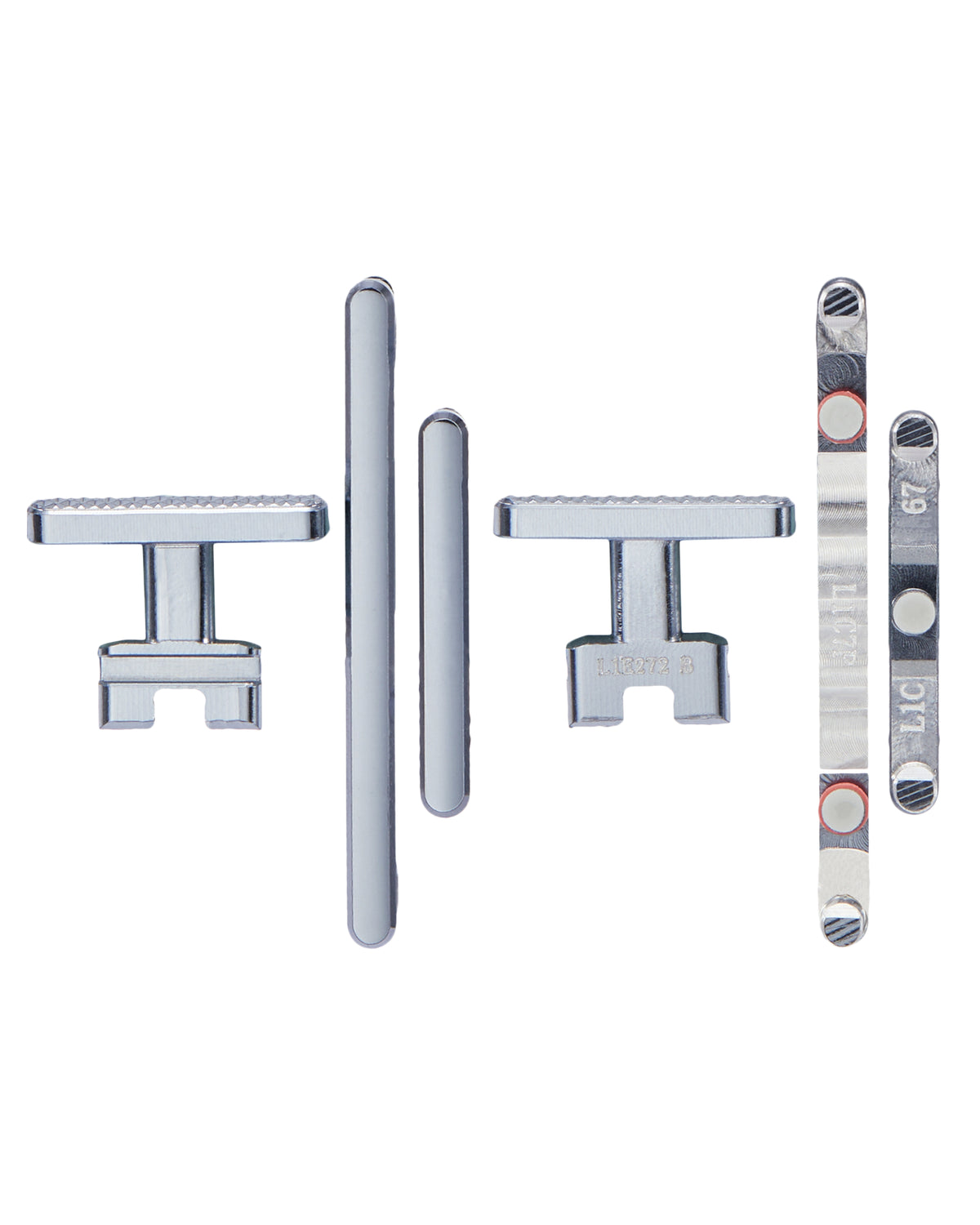 Replacement Hard Buttons (Power / Volume) Compatible For OnePlus Nord (Gray Onyx)