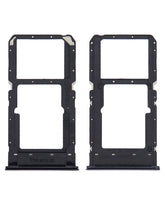 Replacement Dual Sim Card Tray Compatible For OnePlus Nord N10 5G (Midnight Ice)