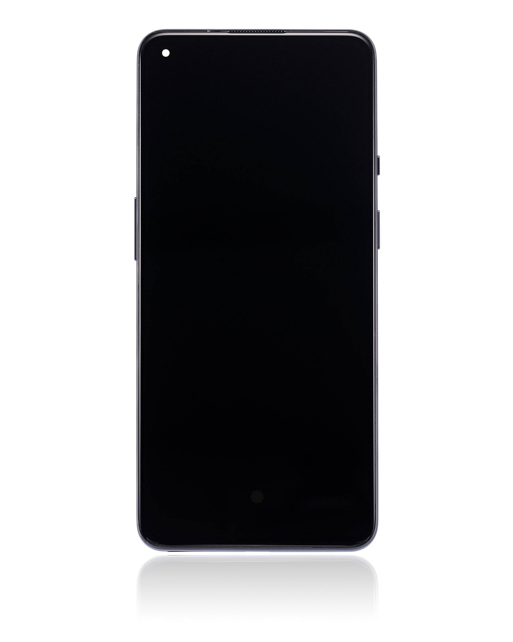 Replacement OLED Assembly With Frame Compatible For OnePlus 9 (International Version) (Refurbished) (Astral Black)