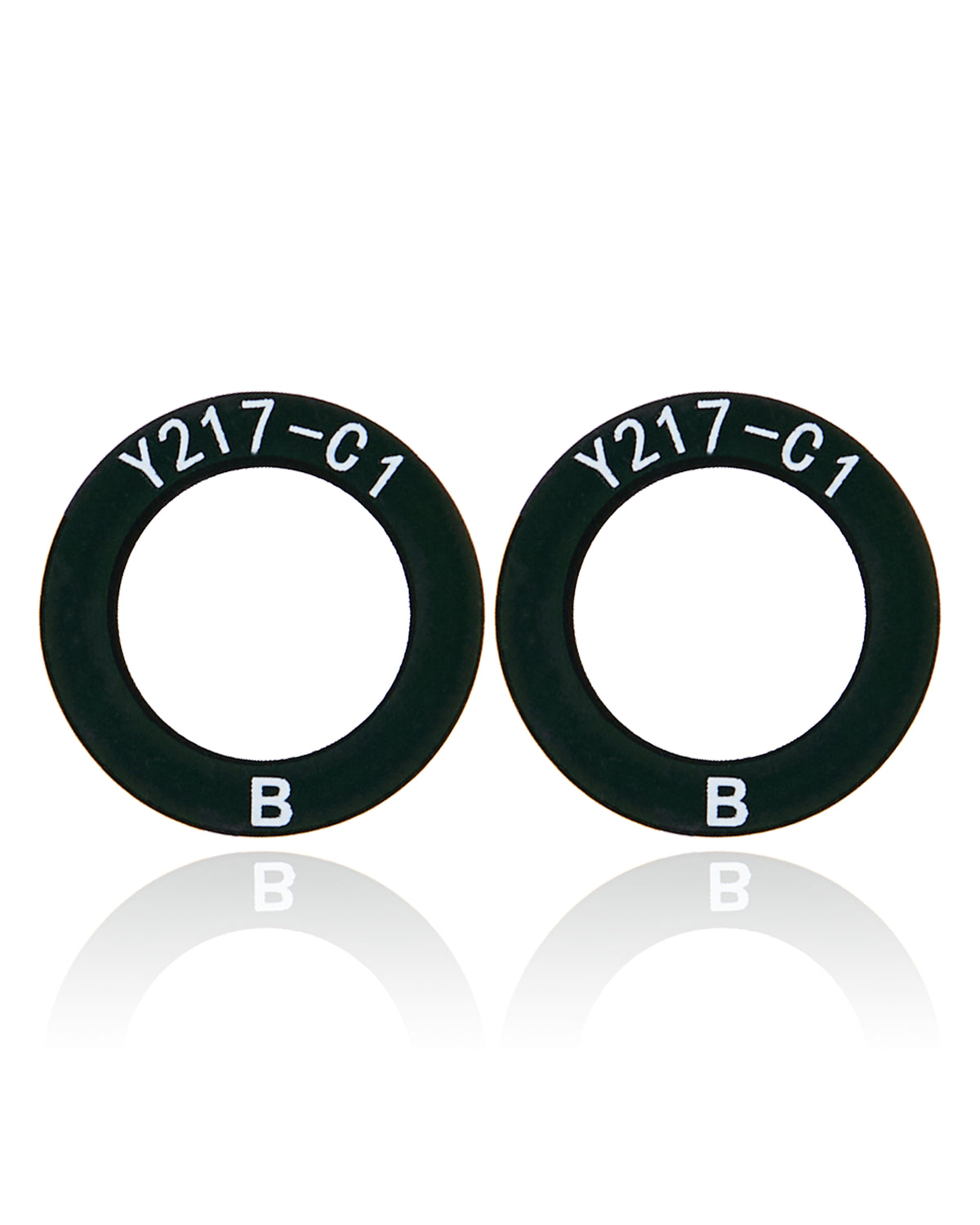 Replacement Back Camera Lens (Glass Only) With Adhesive Compatible For OnePlus 9R (All Colors) (2 Piece Set)