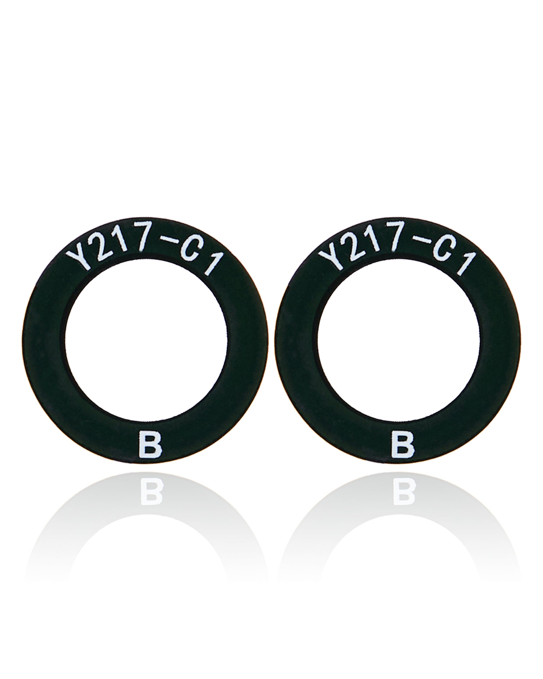 Replacement Back Camera Lens (Glass Only) With Adhesive Compatible For OnePlus 9R (All Colors) (2 Piece Set)