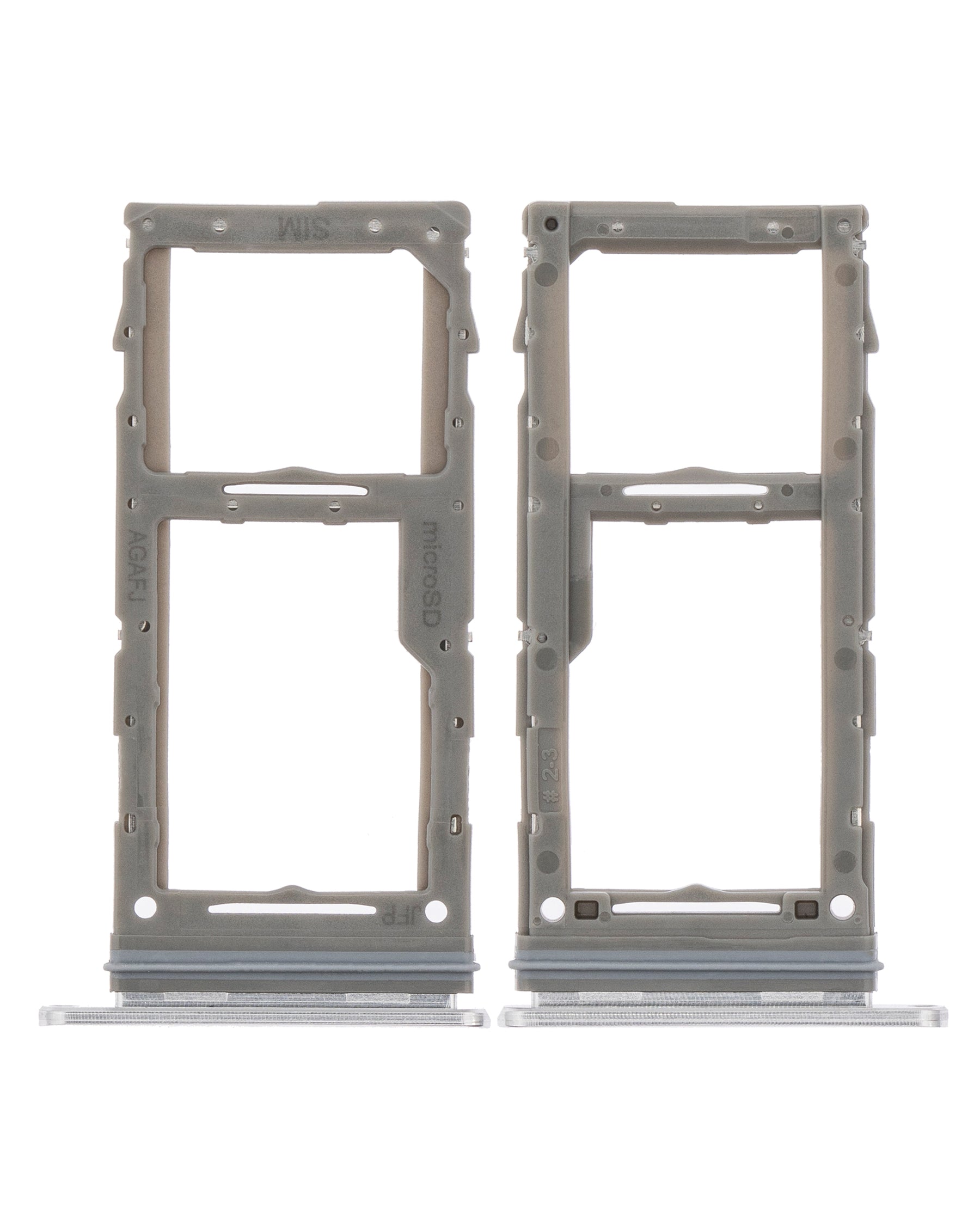 Replacement Single Sim Card Tray Compatible For Samsung Galaxy A71 5G (A716 / 2020) (Prism Cube Silver)