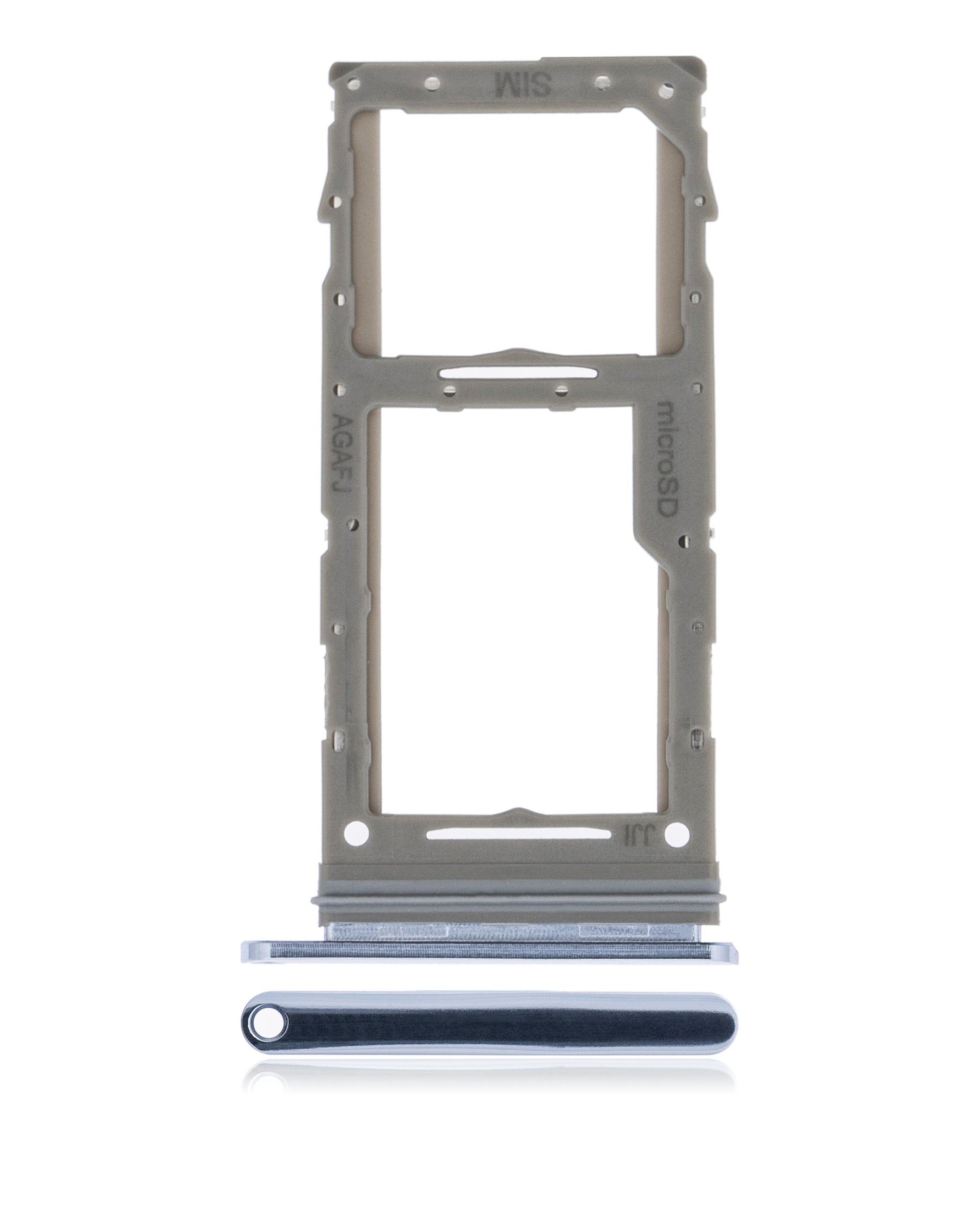 Single Sim Card Tray Replacement  Compatible For Samsung Galaxy A71 5G (A716 / 2020) (Prism Cube Blue)