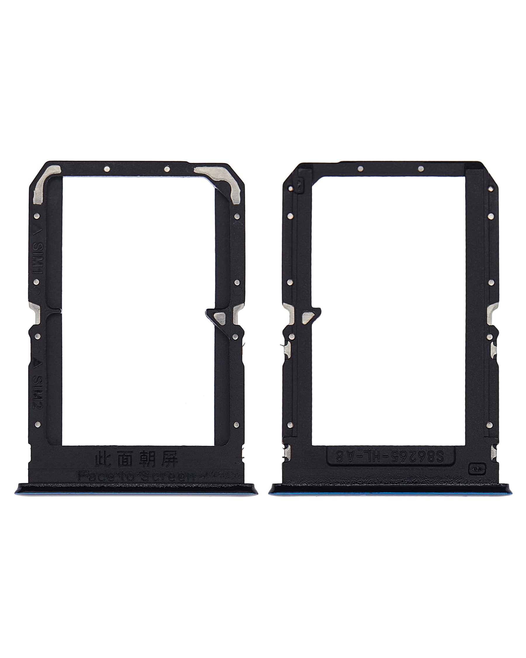 Replacement Dual Sim Card Tray Compatible For OnePlus Nord CE 5G (Blue Void)