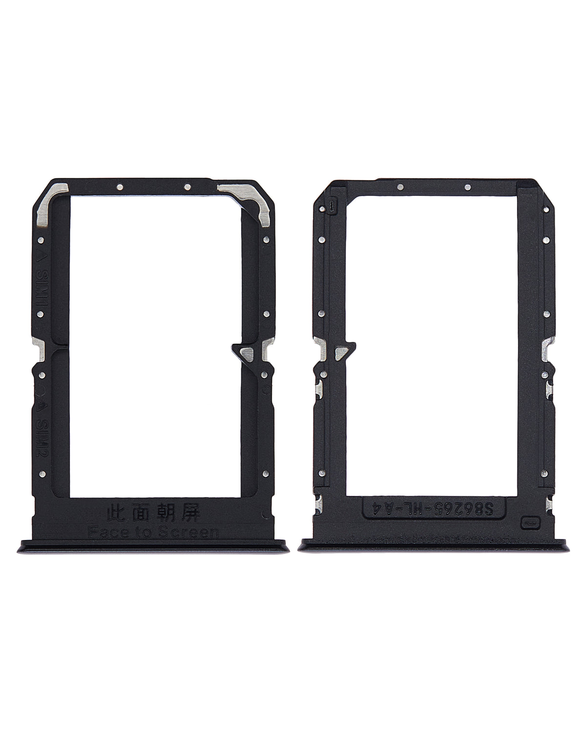 Dual Sim Card Tray Compatible For OnePlus Nord CE 5G Replacement (Charkoal Ink)