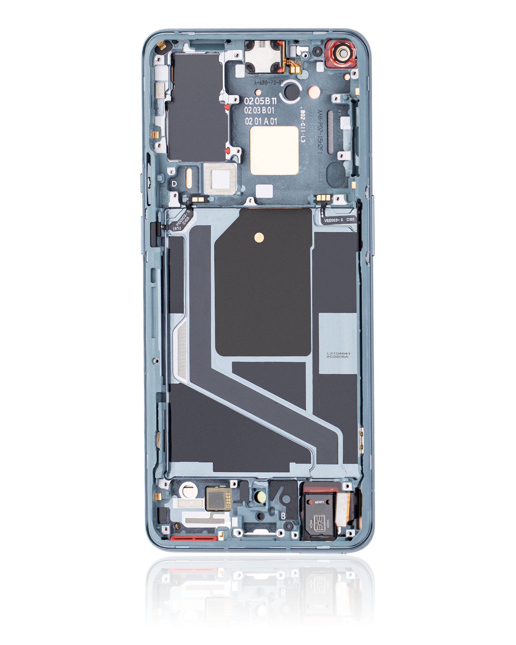 Replacement OLED Assembly With Frame Compatible For OnePlus 9 Pro (Non-Verizon 5G UW Frame) (Refurbished) (Forest Green)