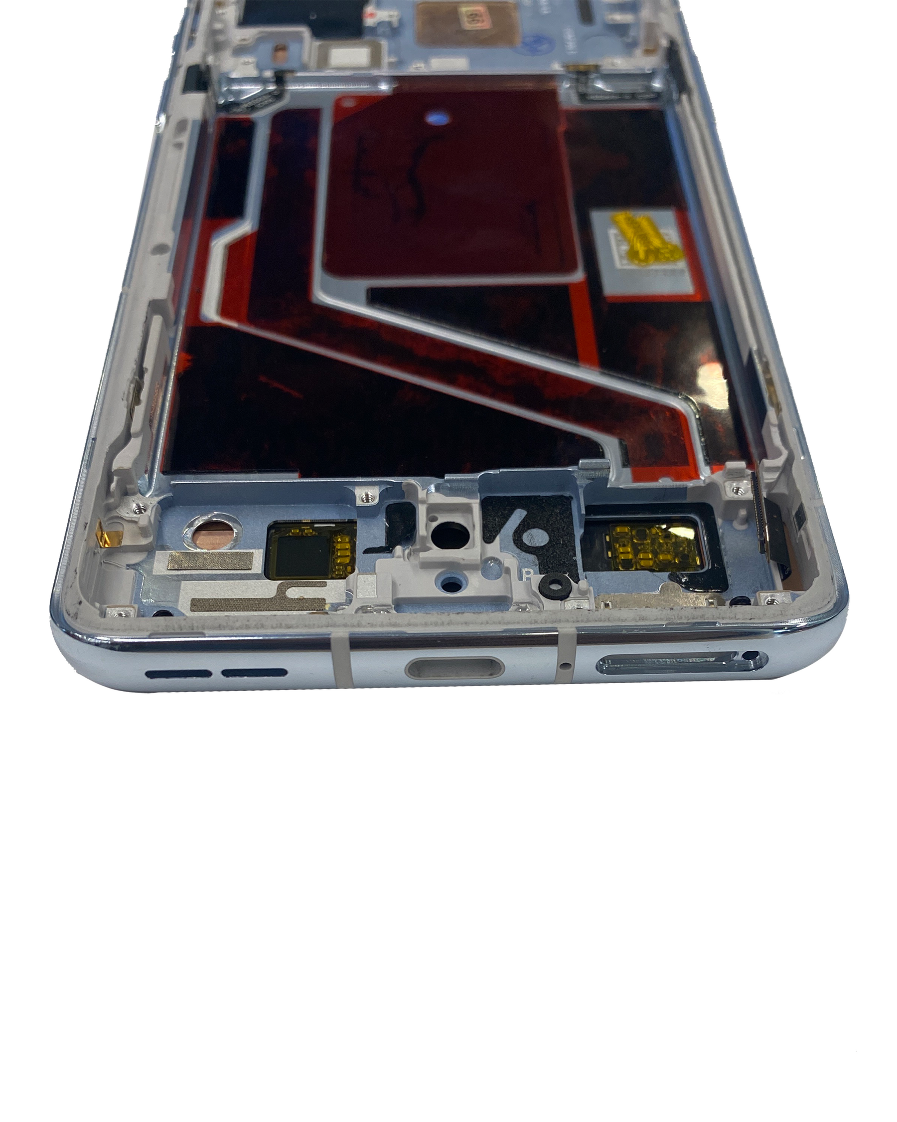 Replacement OLED Assembly With Frame Compatible For OnePlus 9 Pro (Non-Verizon 5G UW Frame) (Refurbished) (Morning Mist)