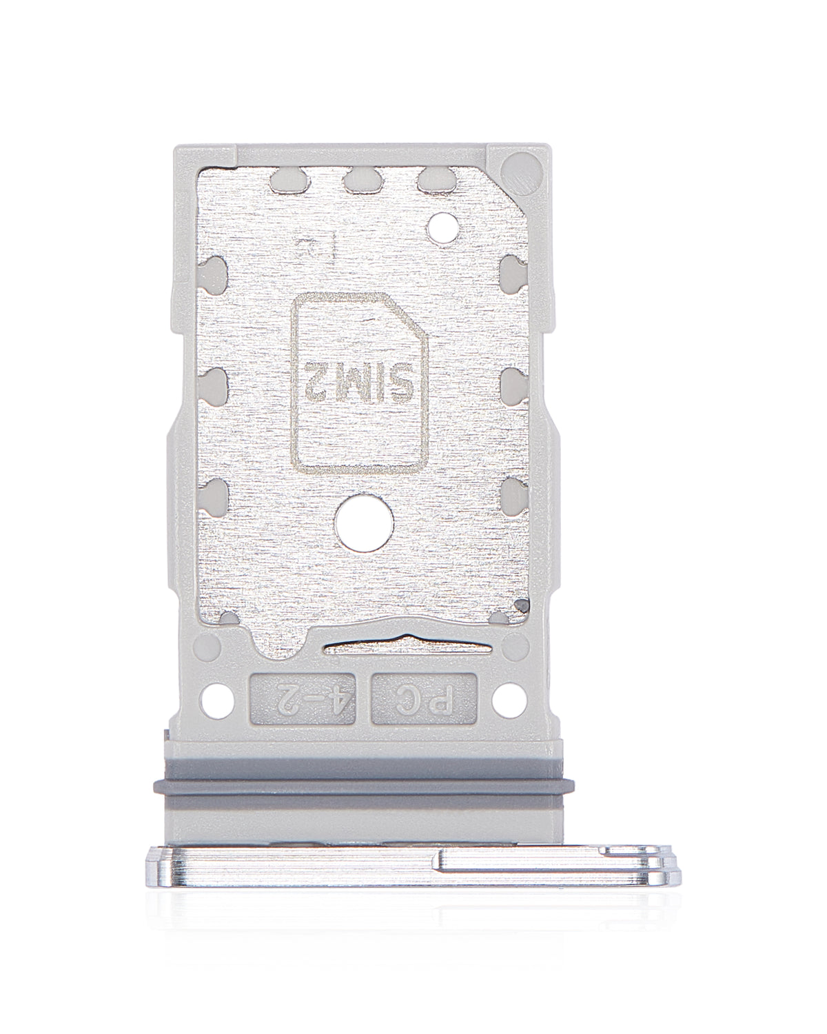 Replacement Dual Sim Card Tray Compatible For Samsung Galaxy S22 Ultra (White)