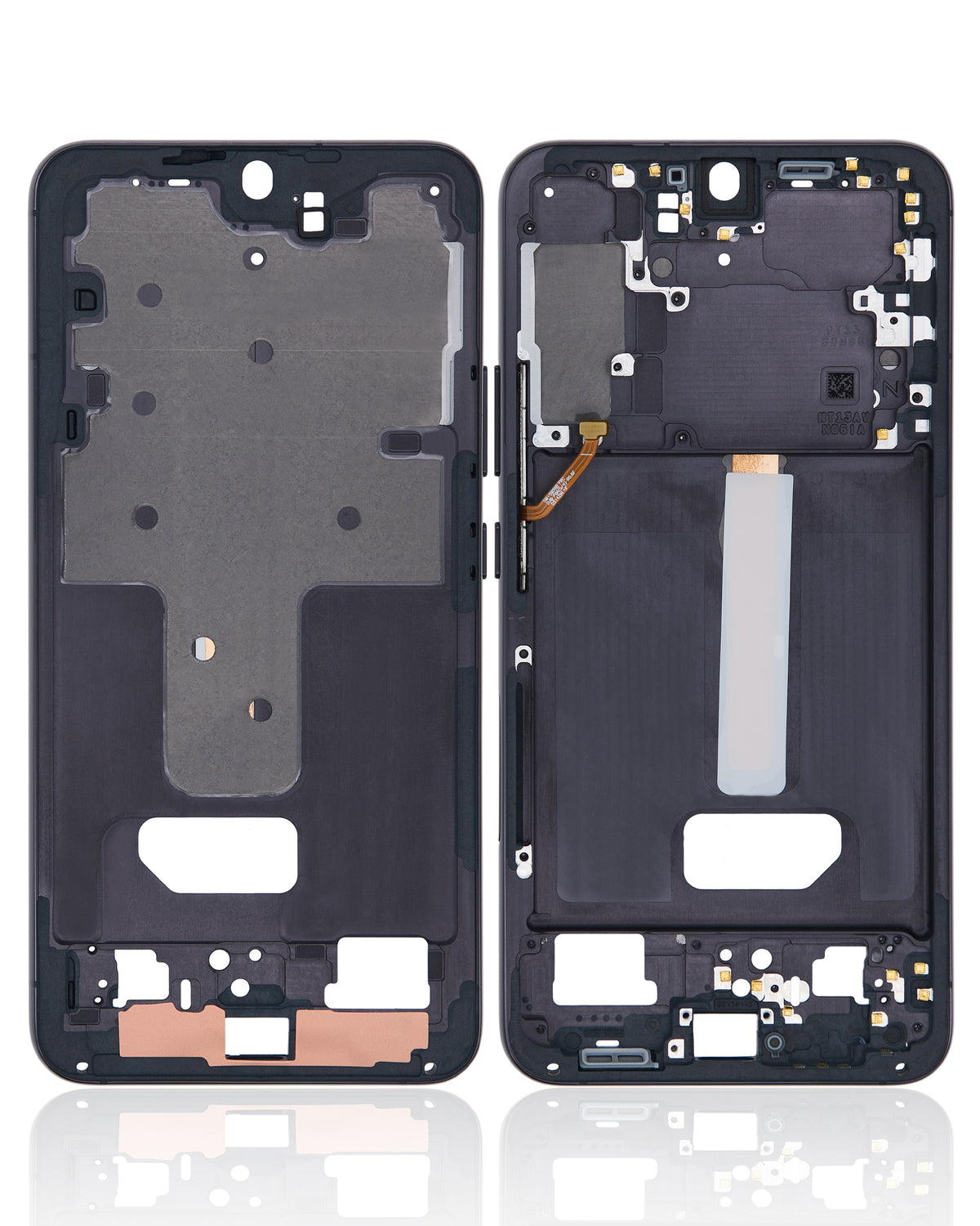 Mid-Frame Housing Compatible For Samsung Galaxy S22 Plus 5G Replacement  (US & International Version) (Phantom Black)