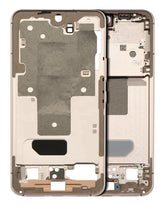 Mid-Frame Housing Compatible For Samsung Galaxy S22 5G Replacement by Macfactory.Store (International Version) (Pink Gold)