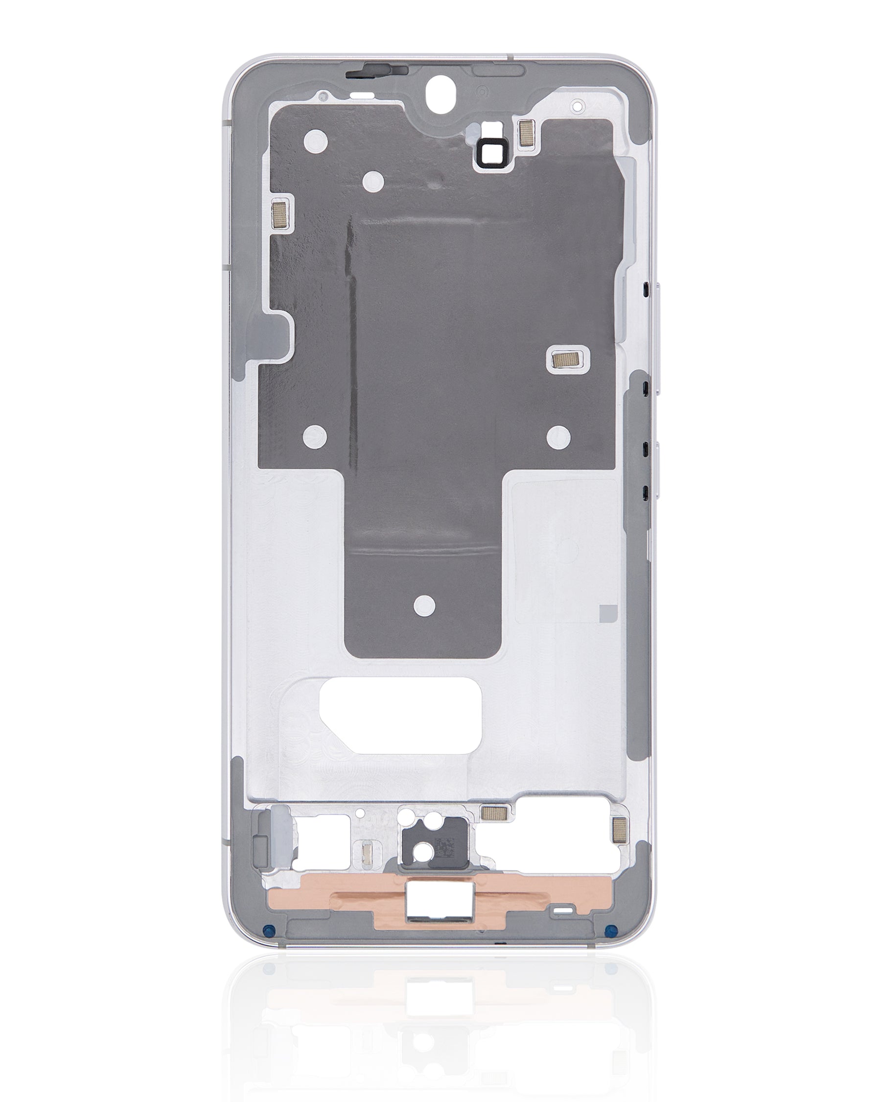Mid-Frame Housing Compatible For Samsung Galaxy S22 5G Replacement(US & International Version) (White)