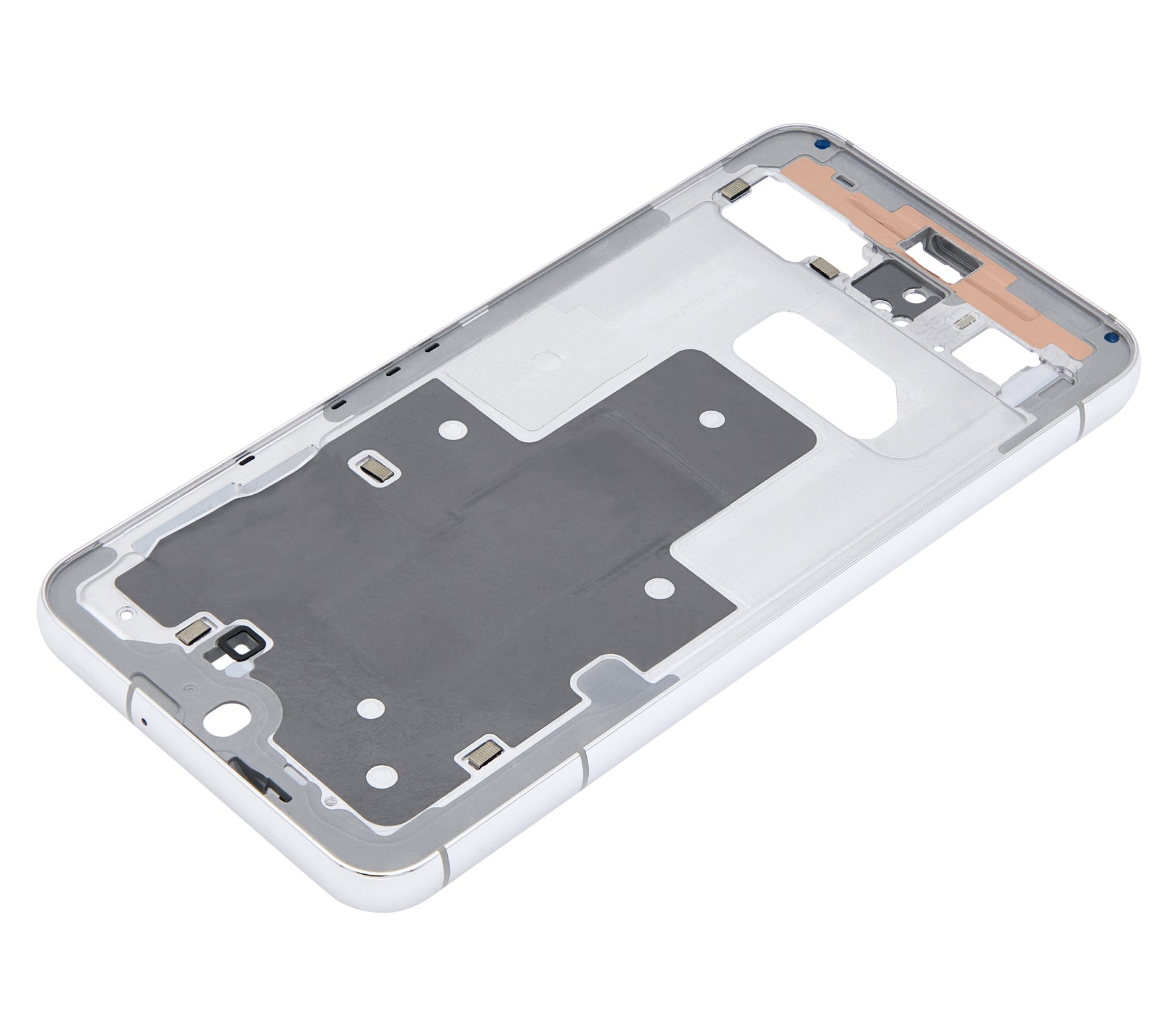 Mid-Frame Housing Compatible For Samsung Galaxy S22 5G Replacement(US & International Version) (White)