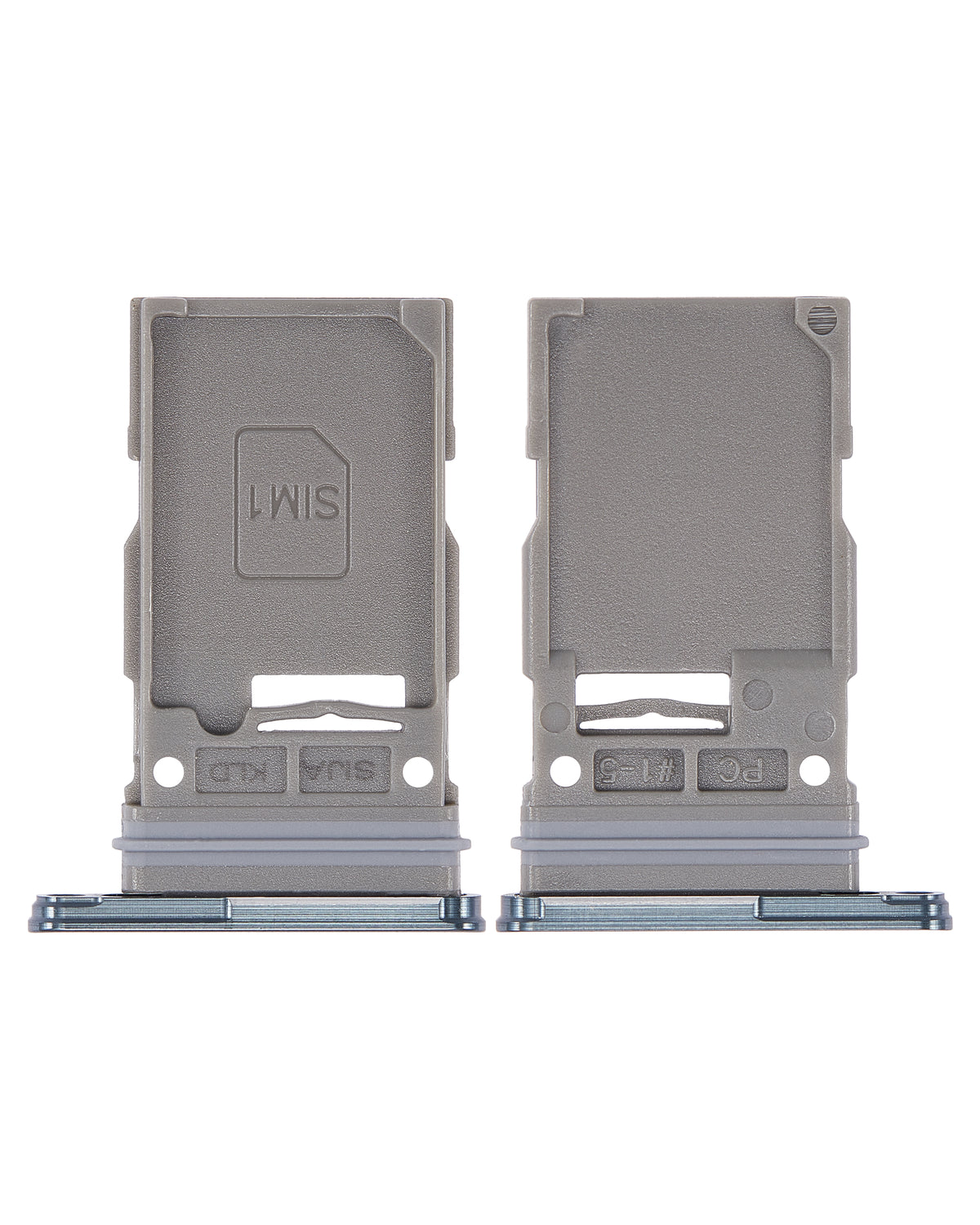 Single Sim Card Tray Compatible For Samsung Galaxy S22 5G / S22 Plus 5G Replacement (Green)