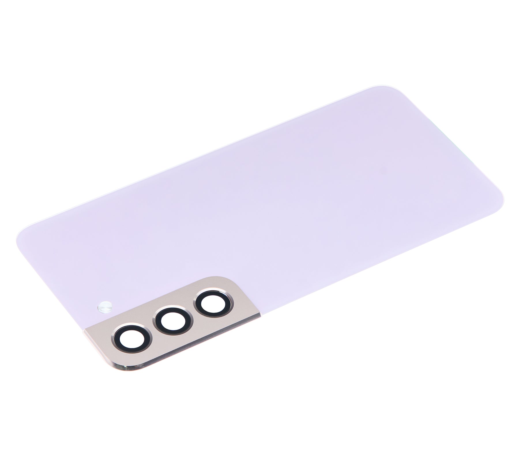 Back Cover Glass With Camera Lens Compatible For Samsung Galaxy S22 5G Replacement (No Logo) (Vemake) (Violet)